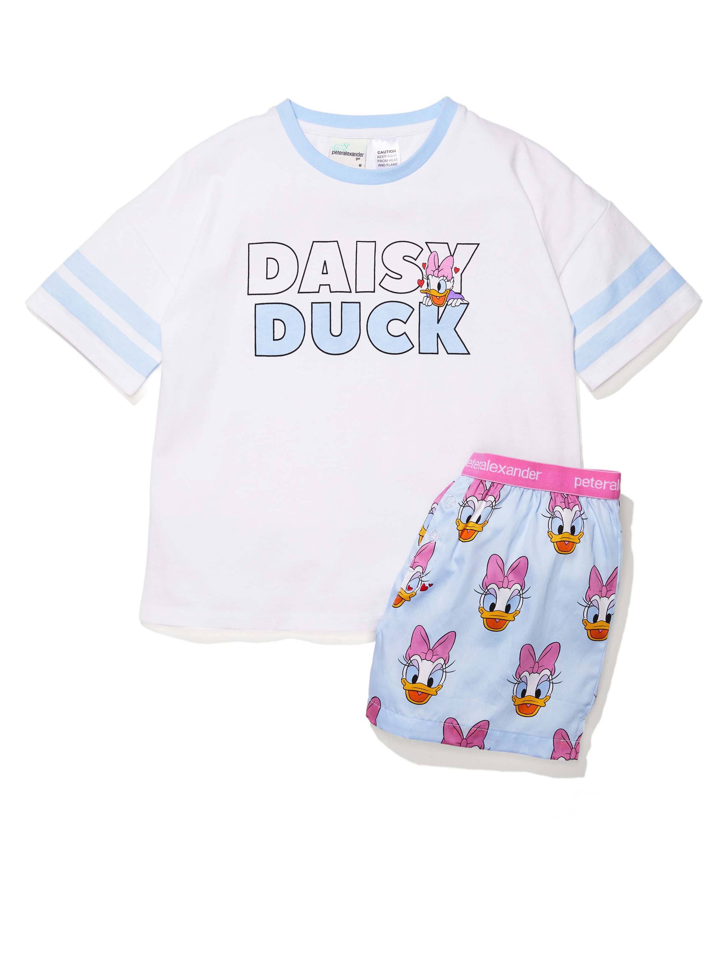 Girls Daisy Duck Pj Set