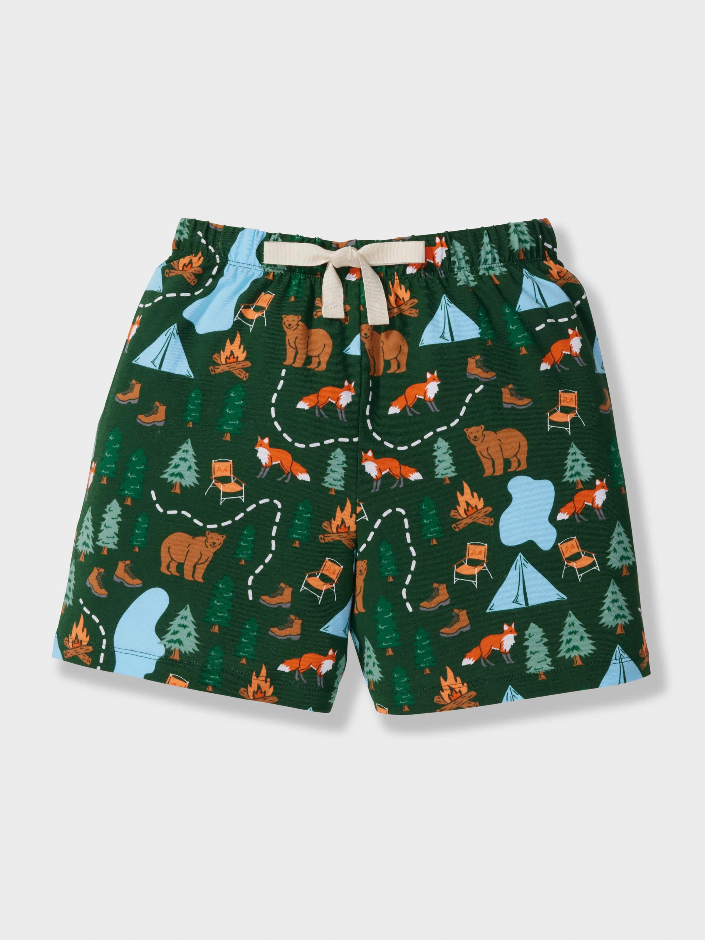 Boys Camping Short Pj Set