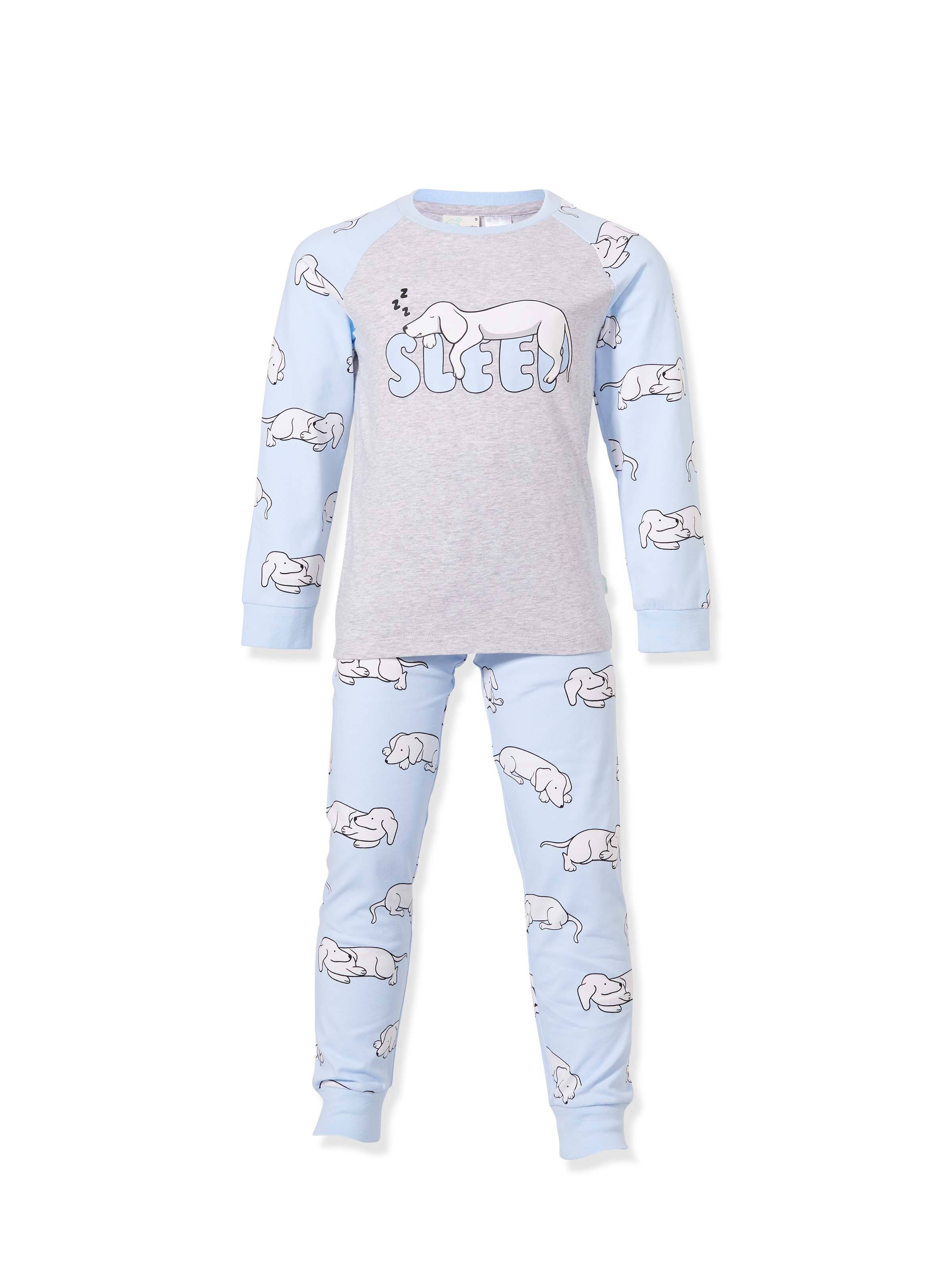 Jnr Boys Sleepy Sausage Pj Set