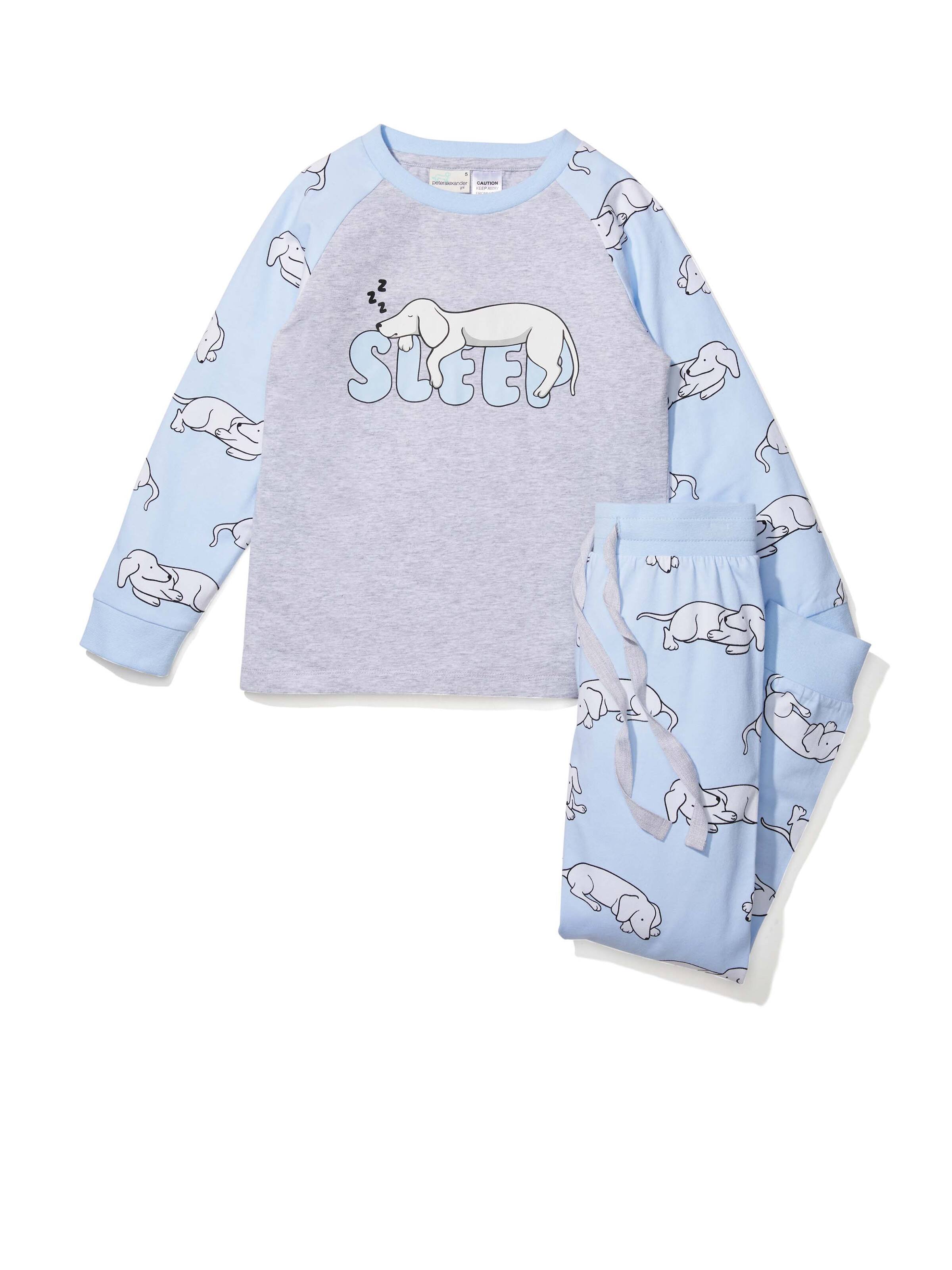 Jnr Boys Sleepy Sausage Pj Set