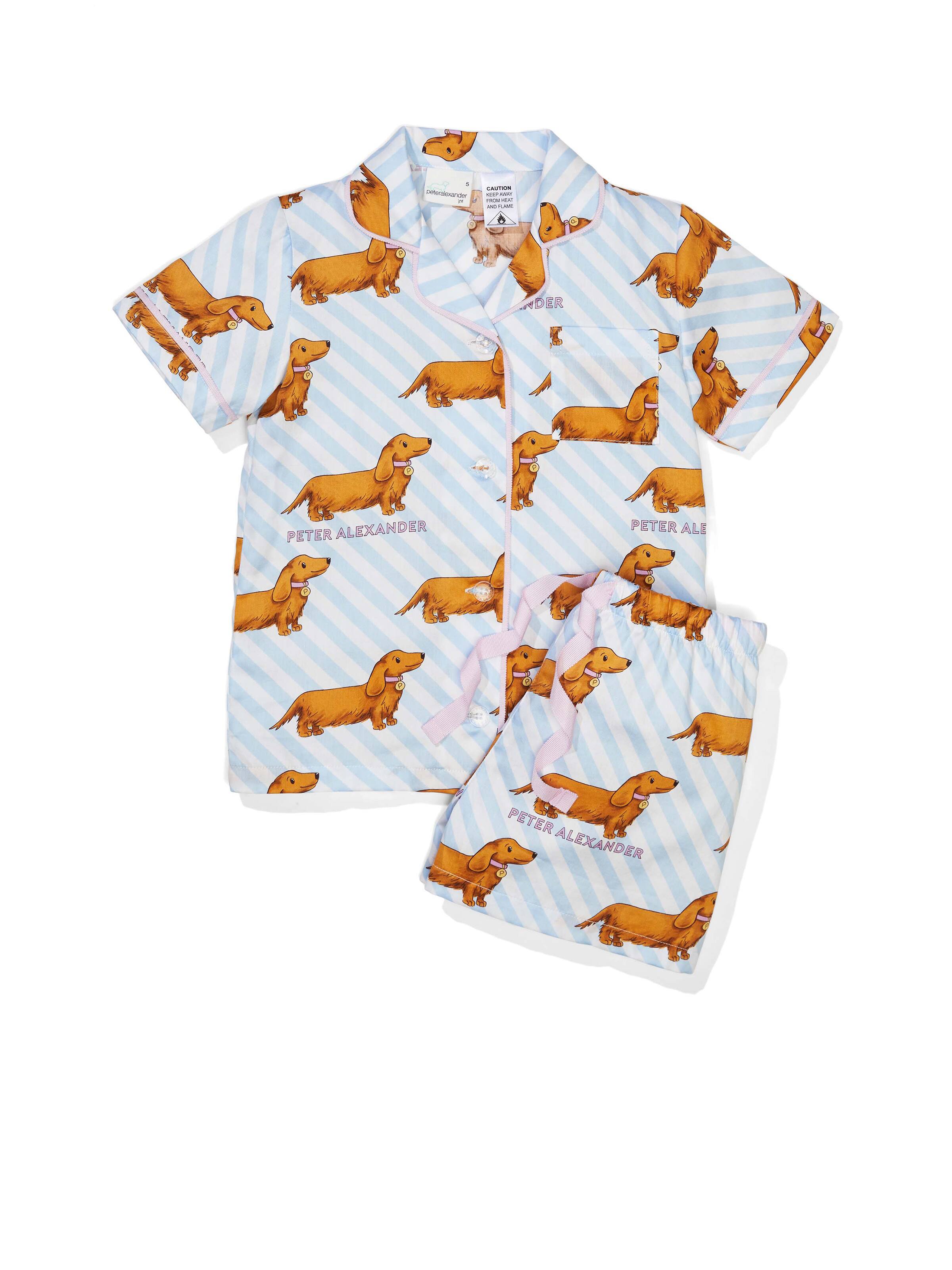 Jnr Girls Penny Dog Shortie Pj Set