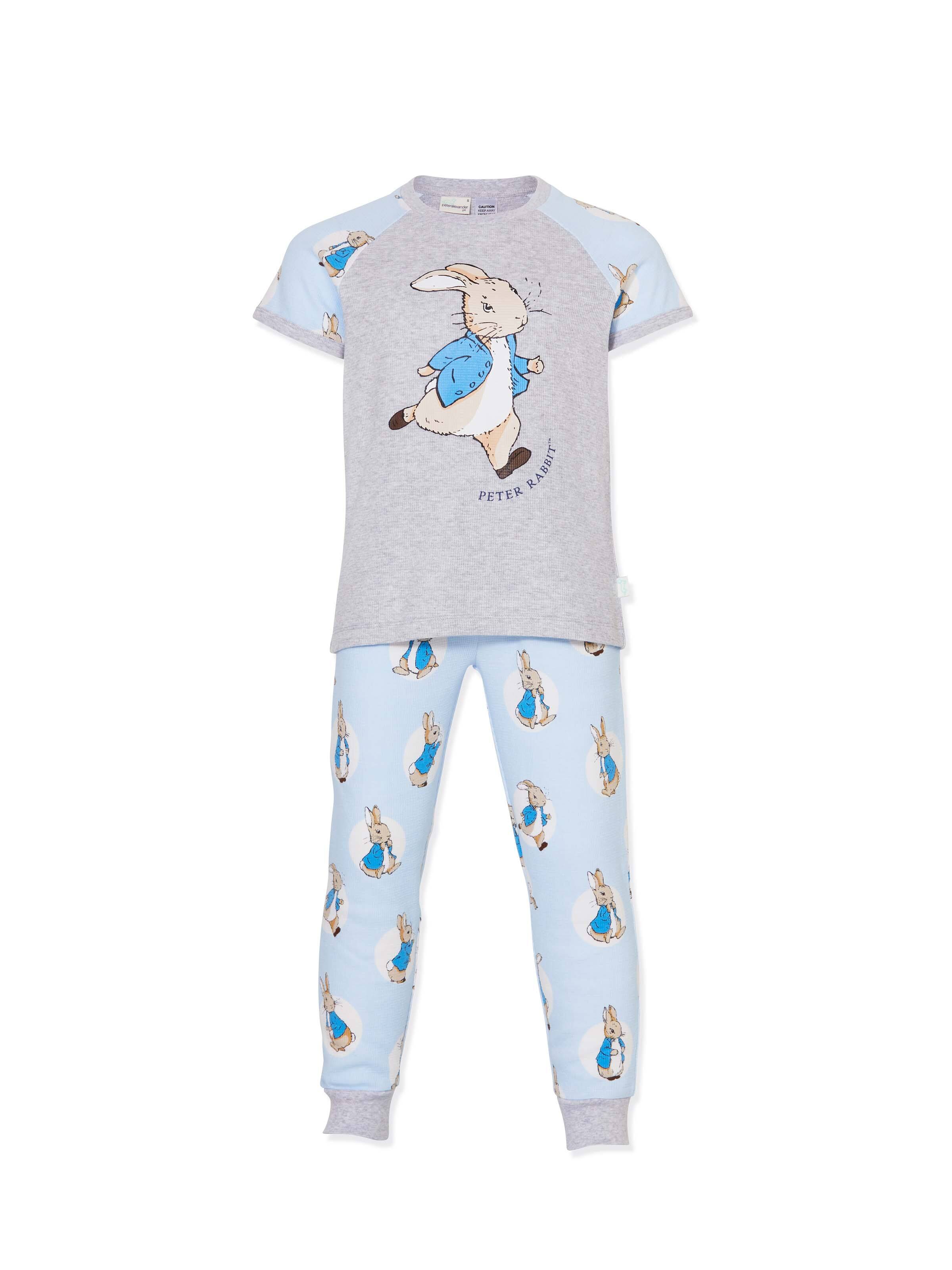 Jnr Kids Peter Rabbit Short Sleeve Pj Set