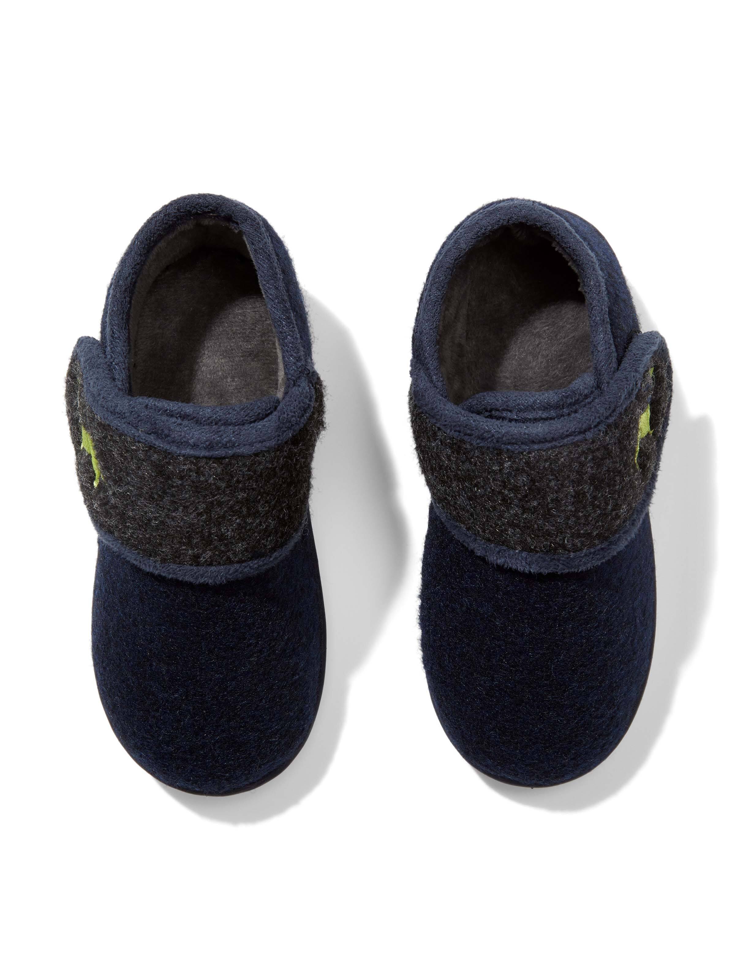 Jnr Kids Velcro Slipper