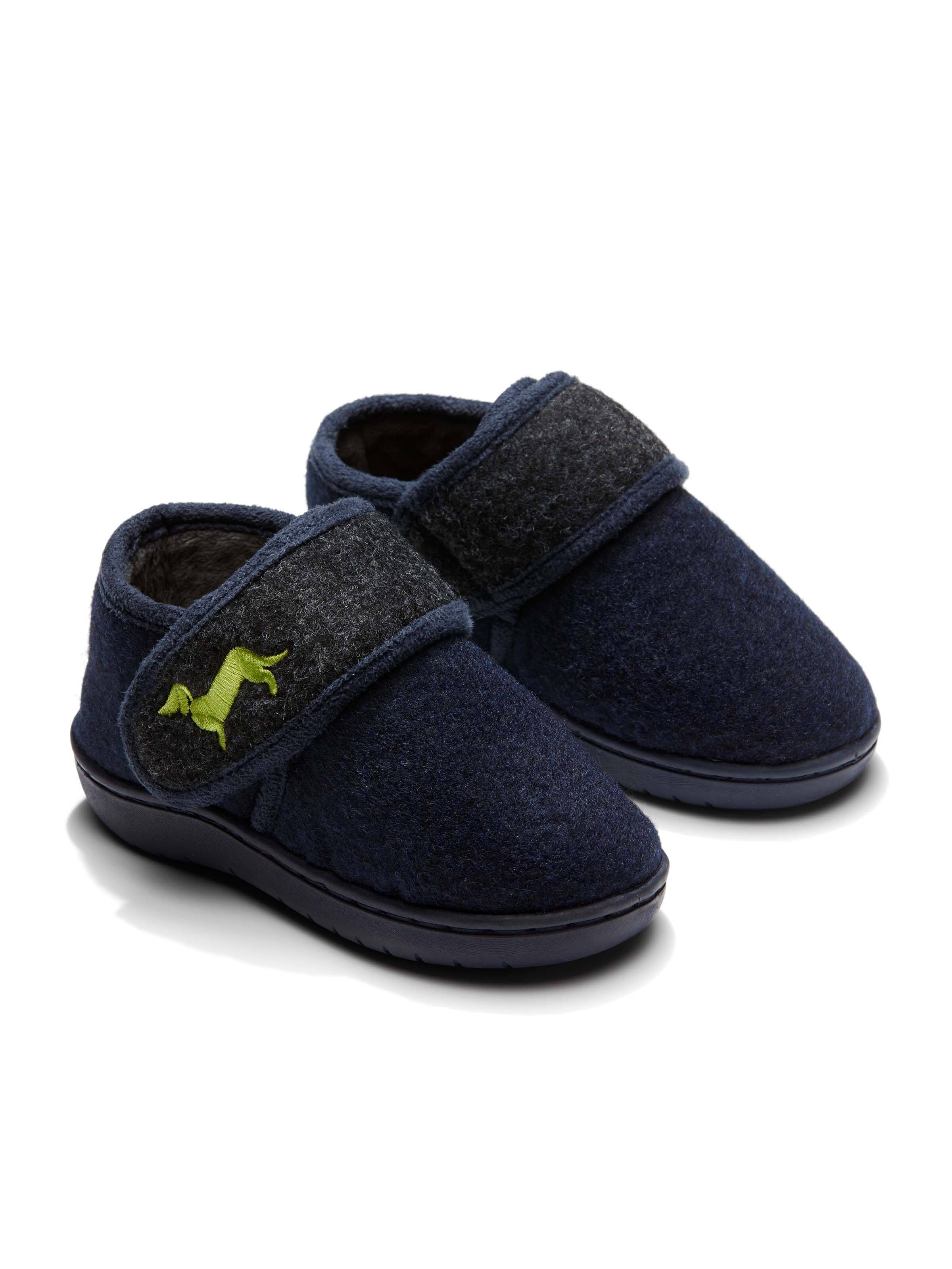 Jnr Kids Velcro Slipper