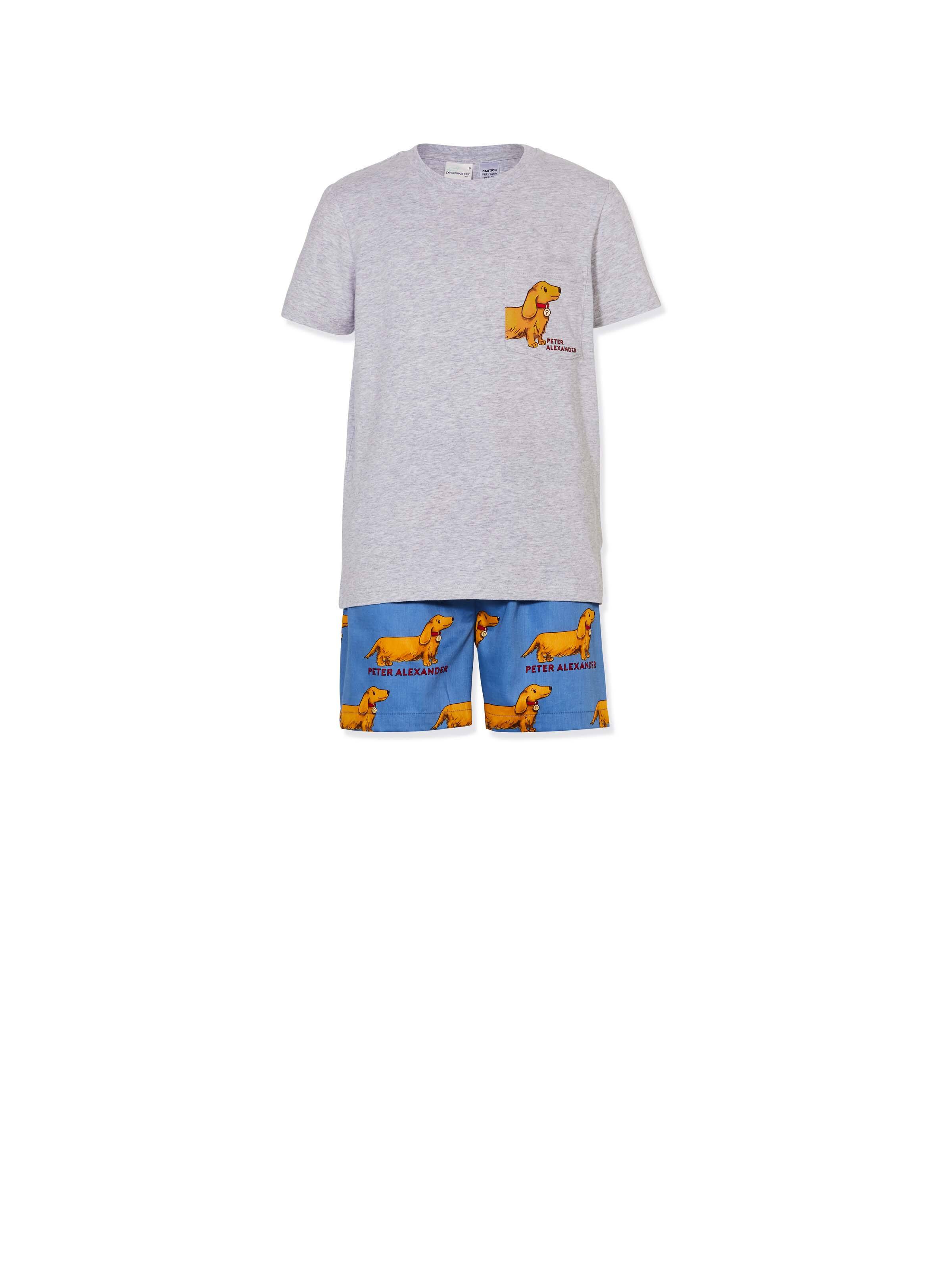 Boys Penny Dog Short Sleeve Pj Set
