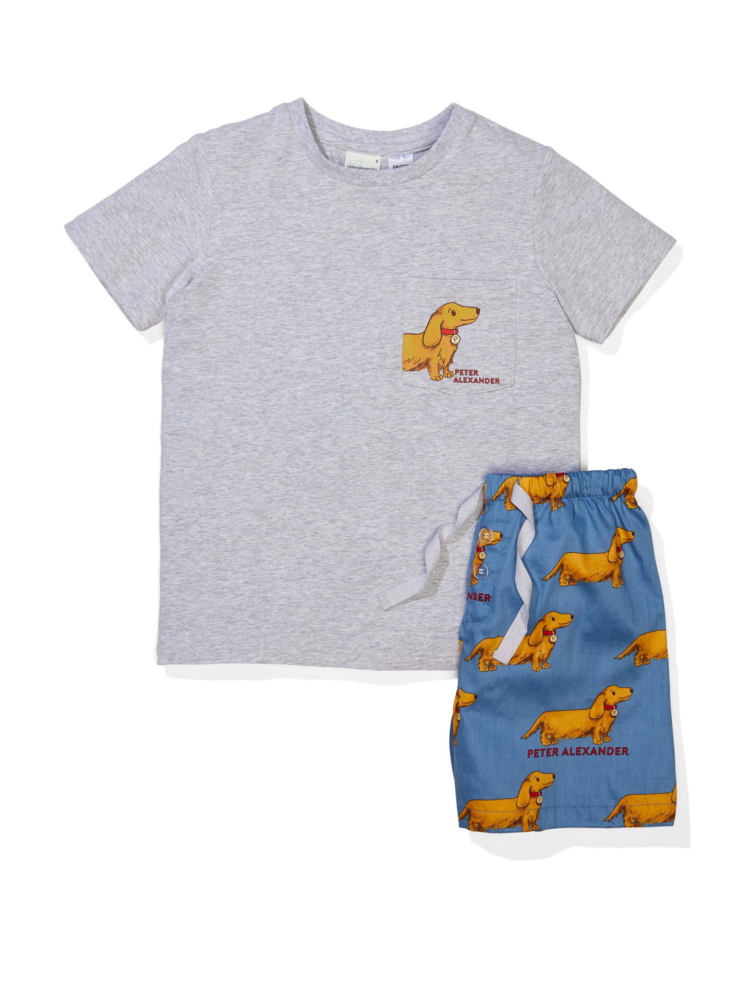 Boys Penny Dog Short Sleeve Pj Set