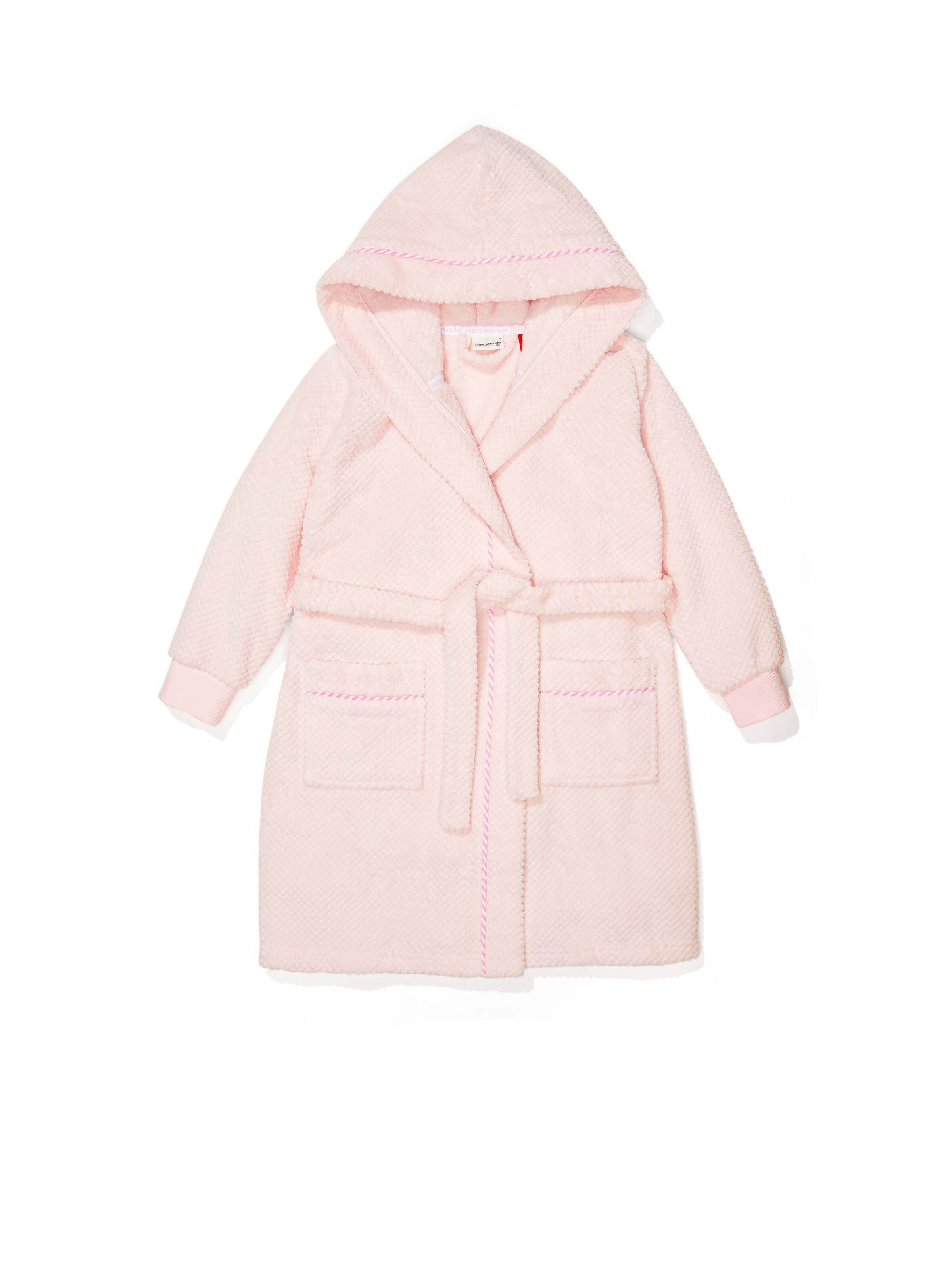 Jnr Pink Jacquard Gown