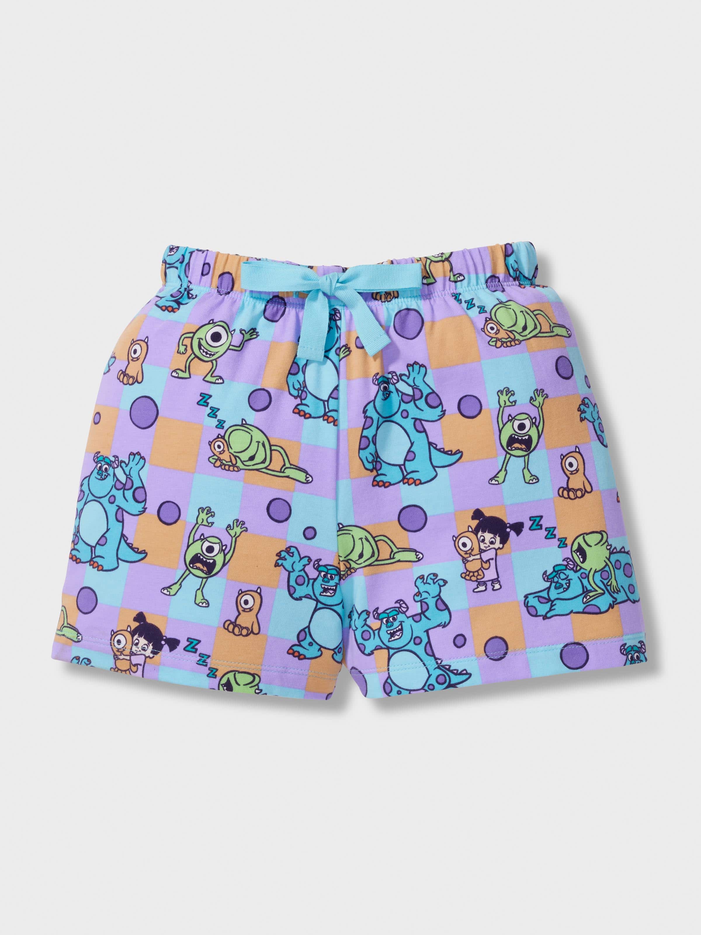 Jnr Boys Monsters Inc Short Pj Set