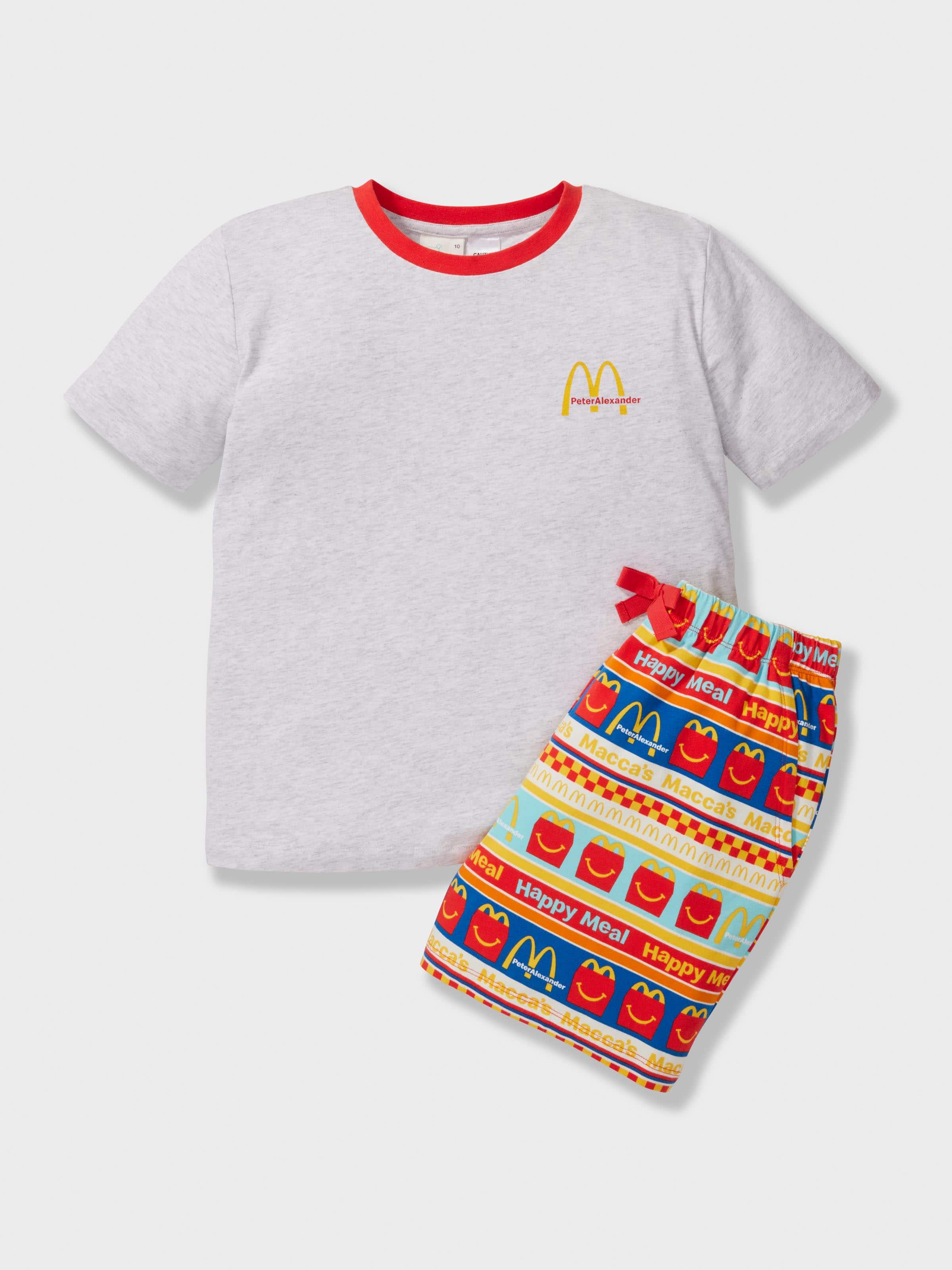 Boys Maccas Short Pj Set