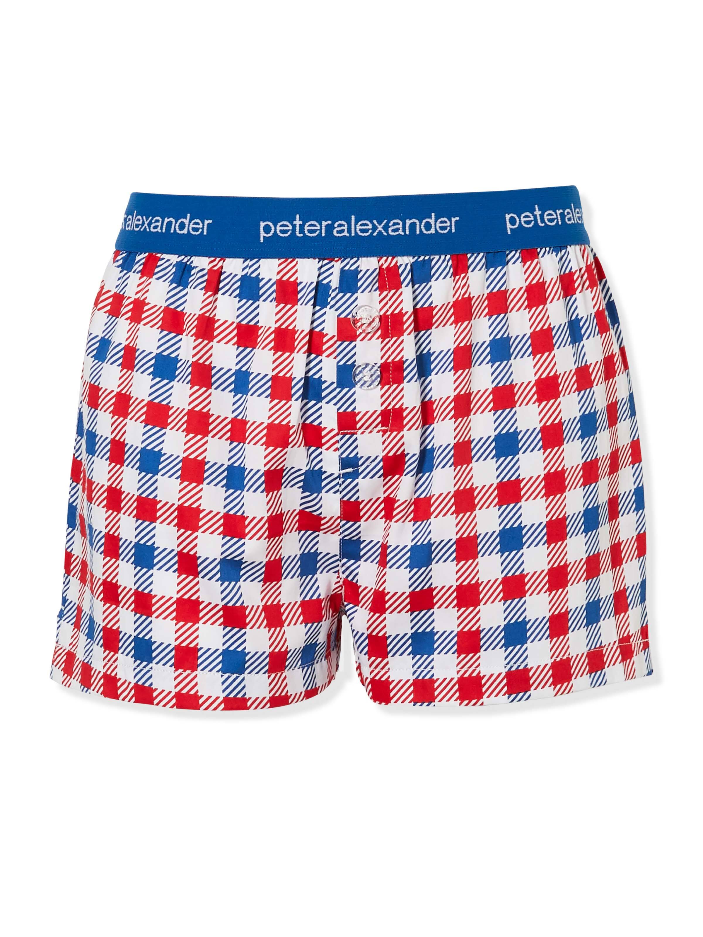 Boys Gingham Boxer Short