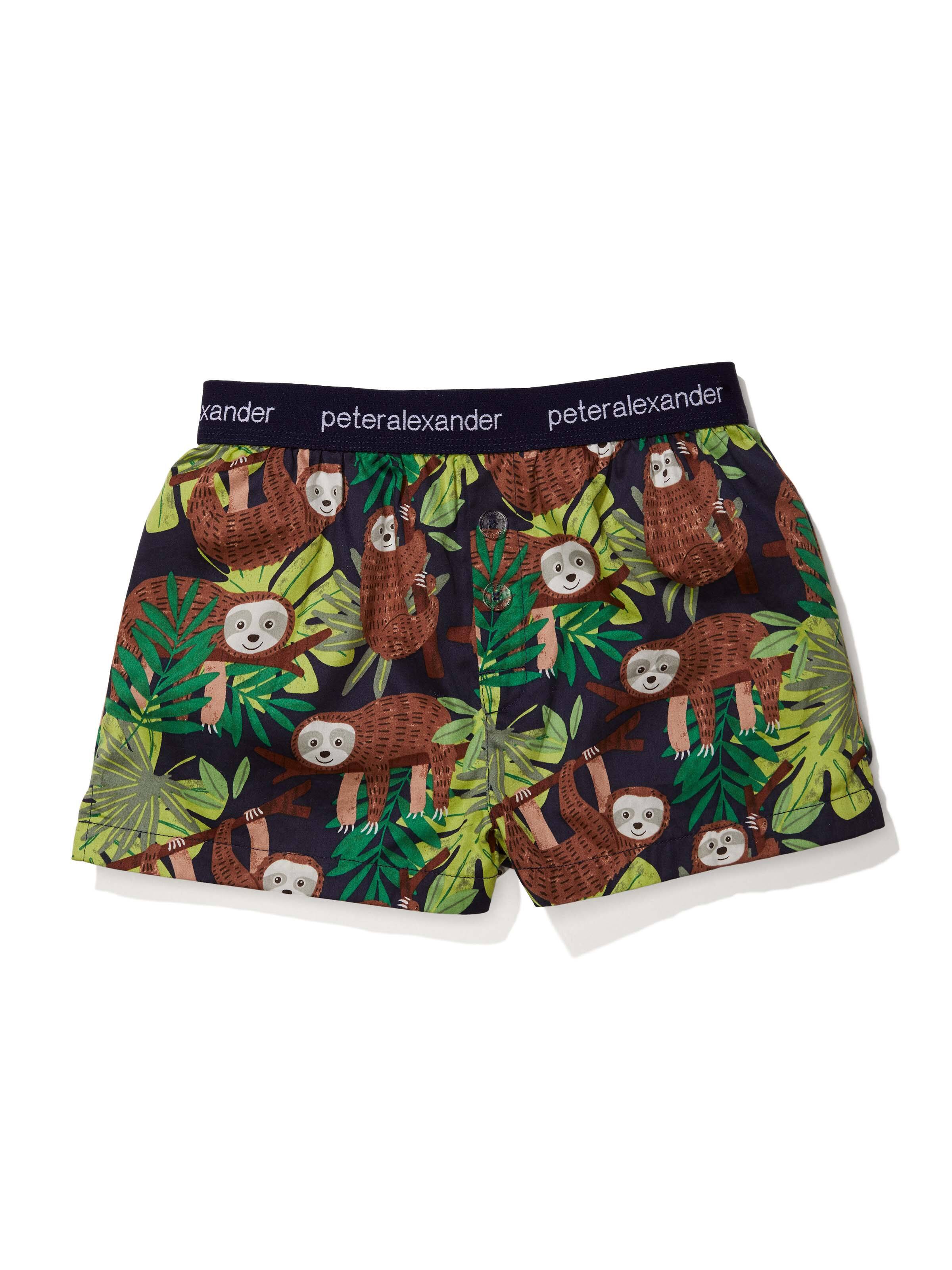 Boys Sloth Boxer Short