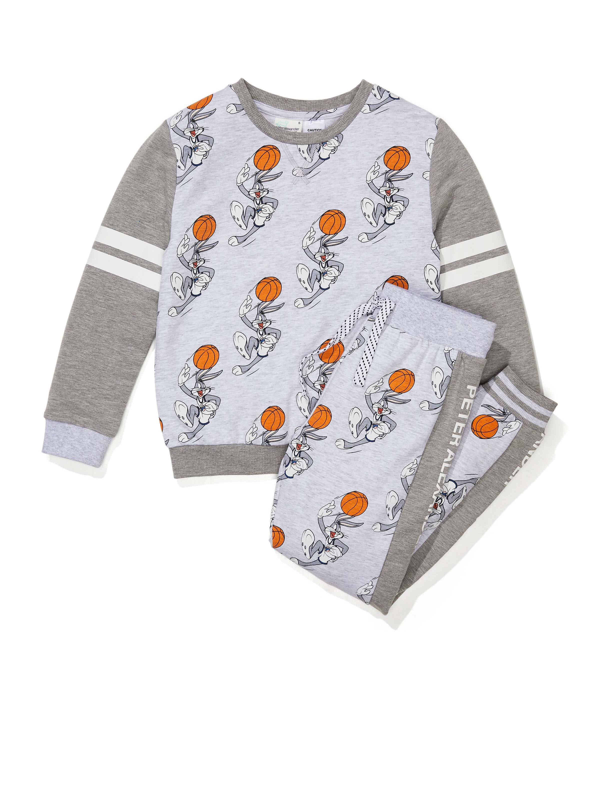 Jnr Boys Space Jam Long Pj Set