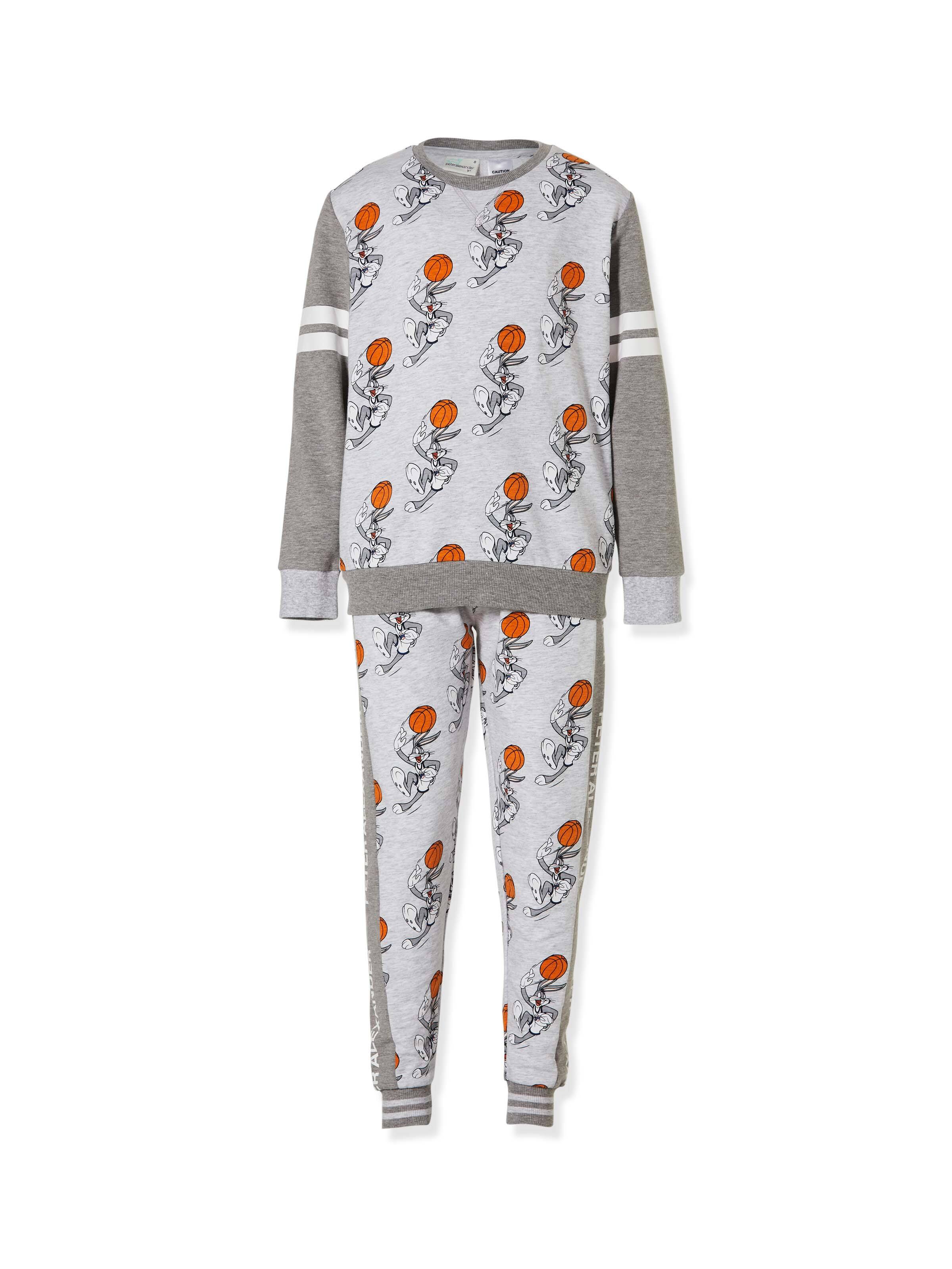 Boys Space Jam Long Pj Set