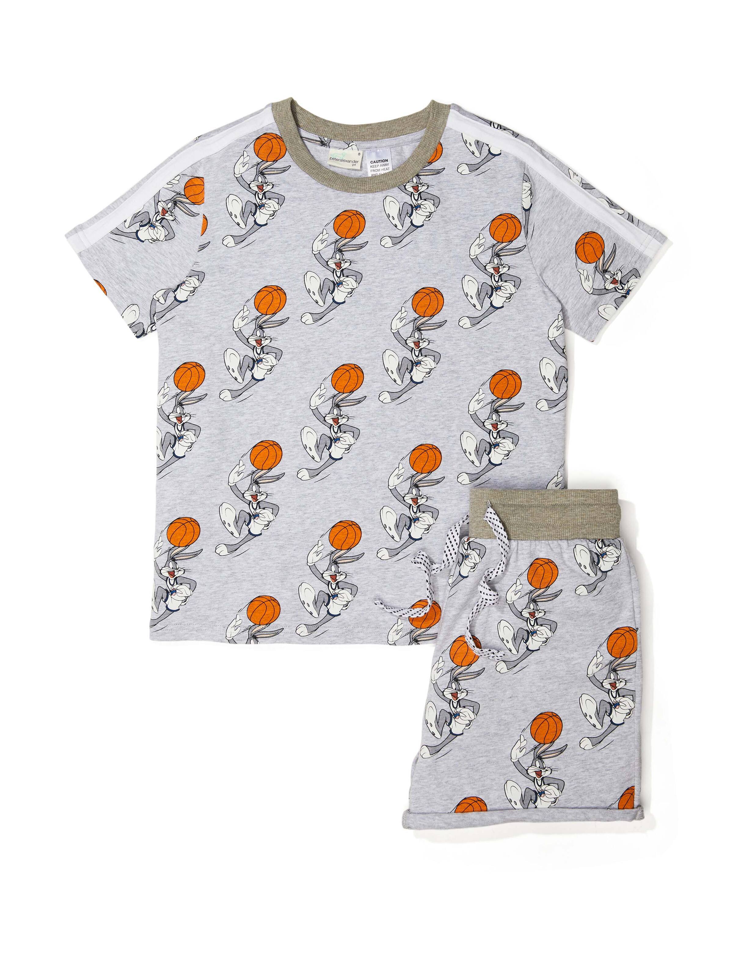 Boys Space Jam Short Sleeve Pj Set