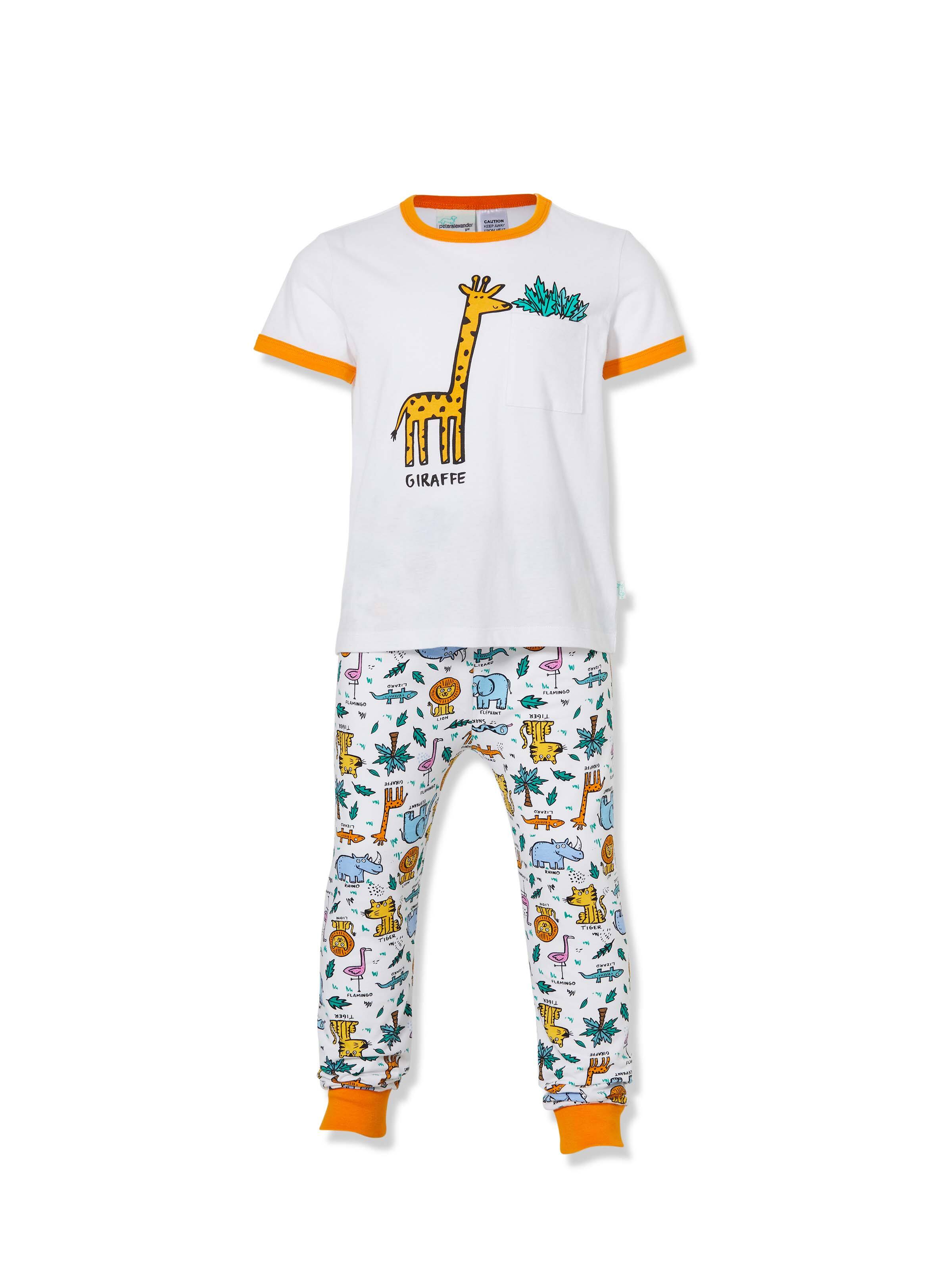 Jnr Boys Giraffe Pj Set