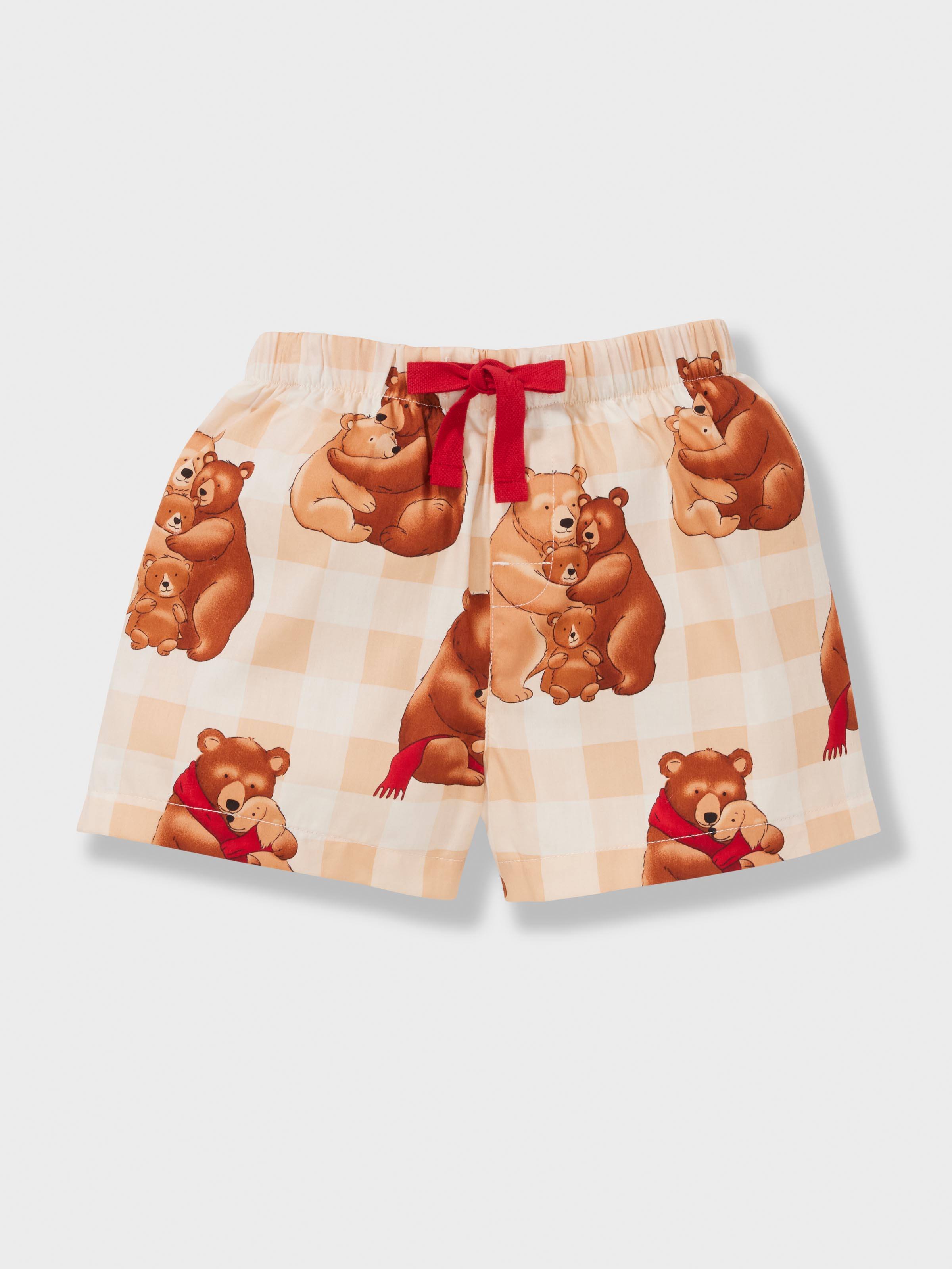 Jnr Kids Bear Cubs Short Pj Set