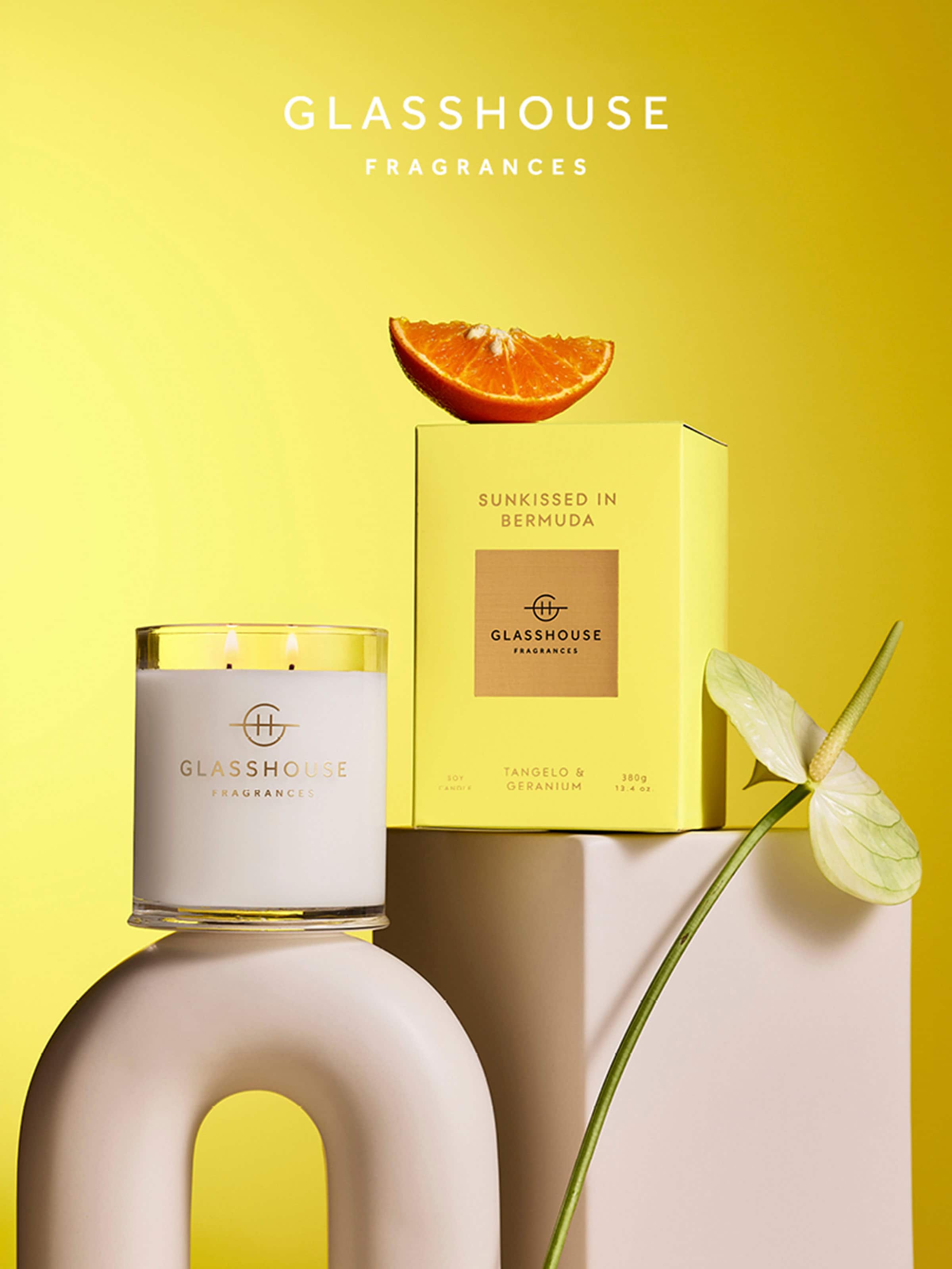 Glasshouse Fragrances Soy Candle 380G