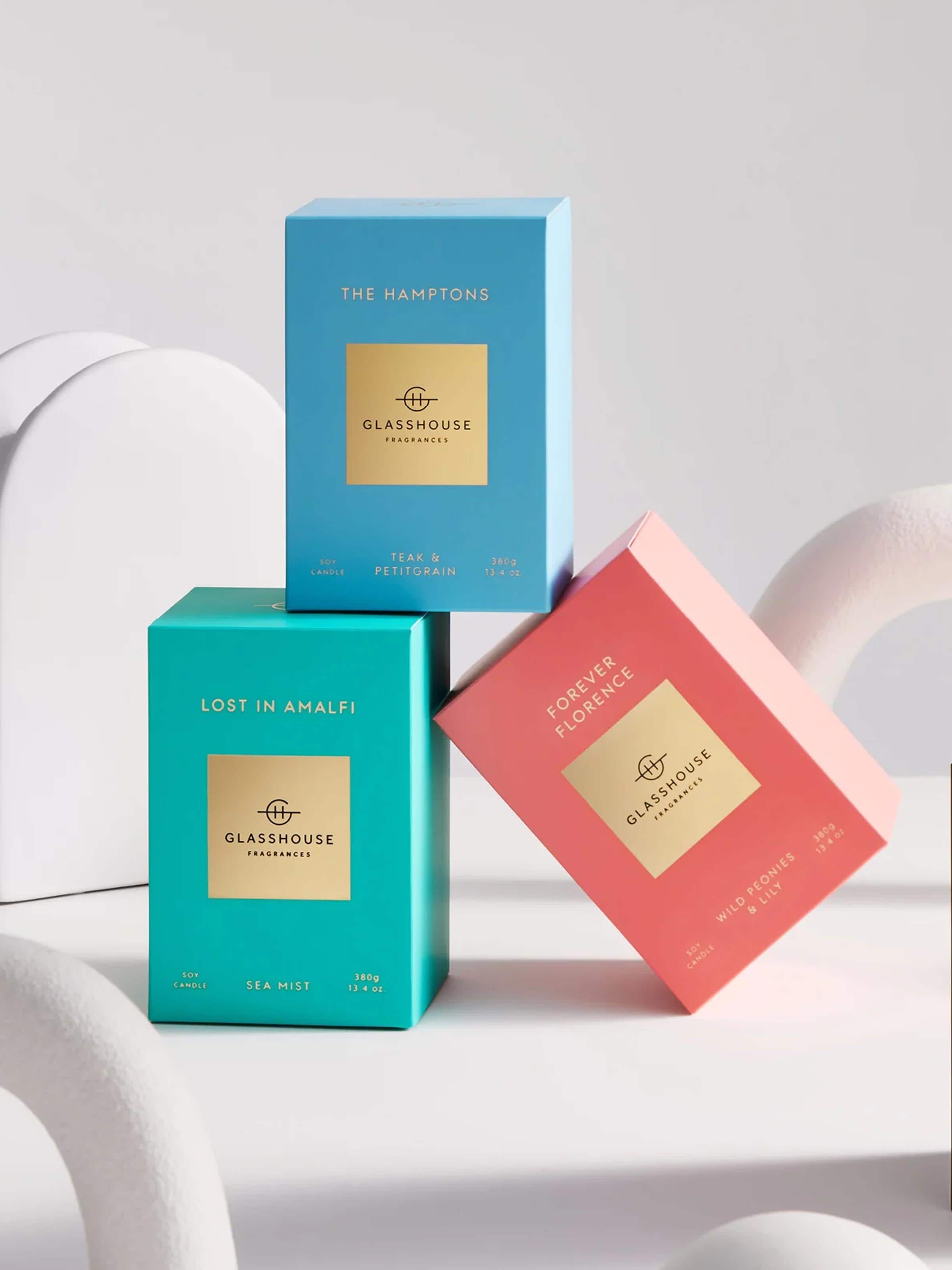 Glasshouse Fragrances Soy Candle 380G