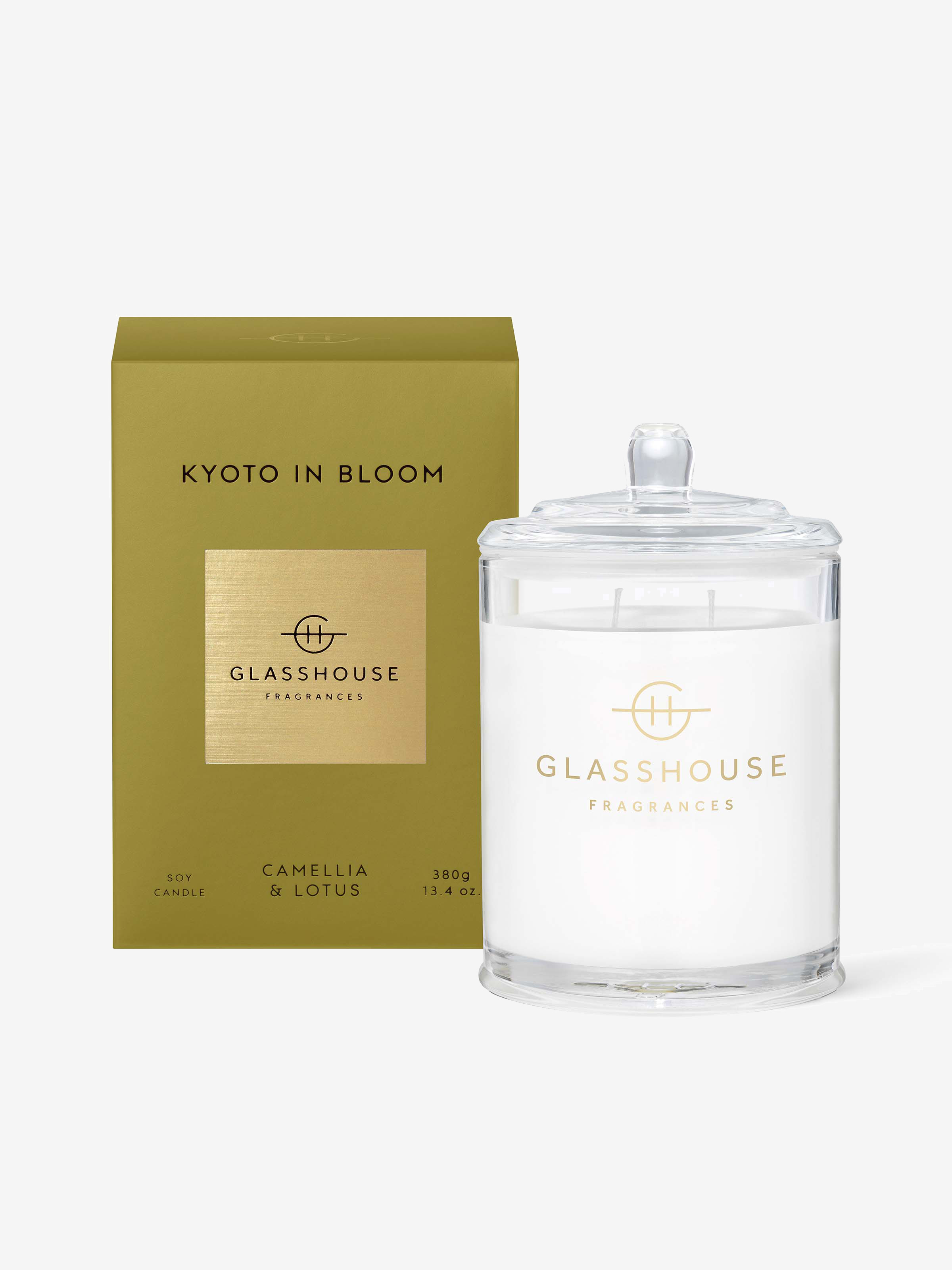 Glasshouse Fragrances Soy Candle 380G
