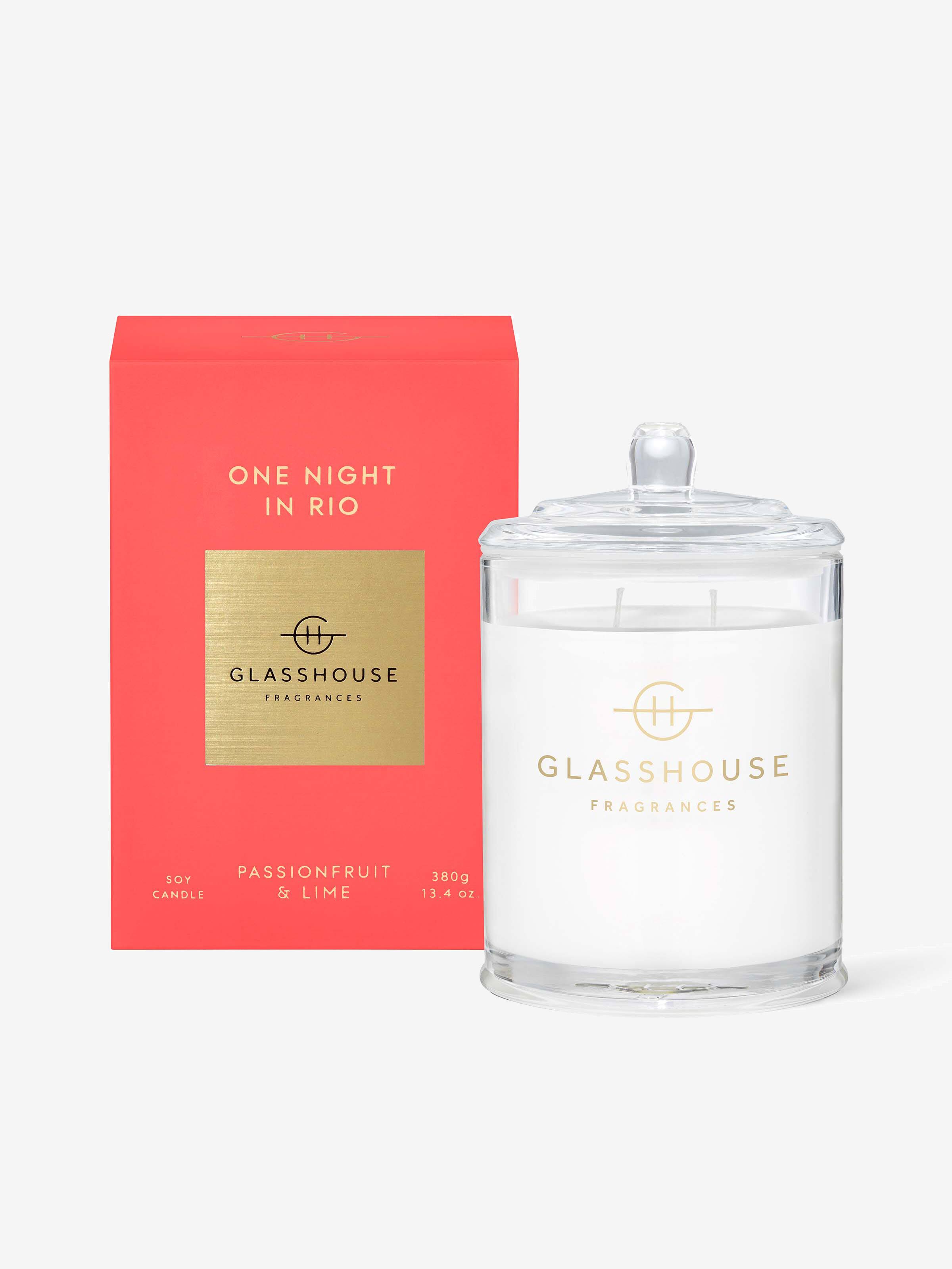 Glasshouse Fragrances Soy Candle 380G
