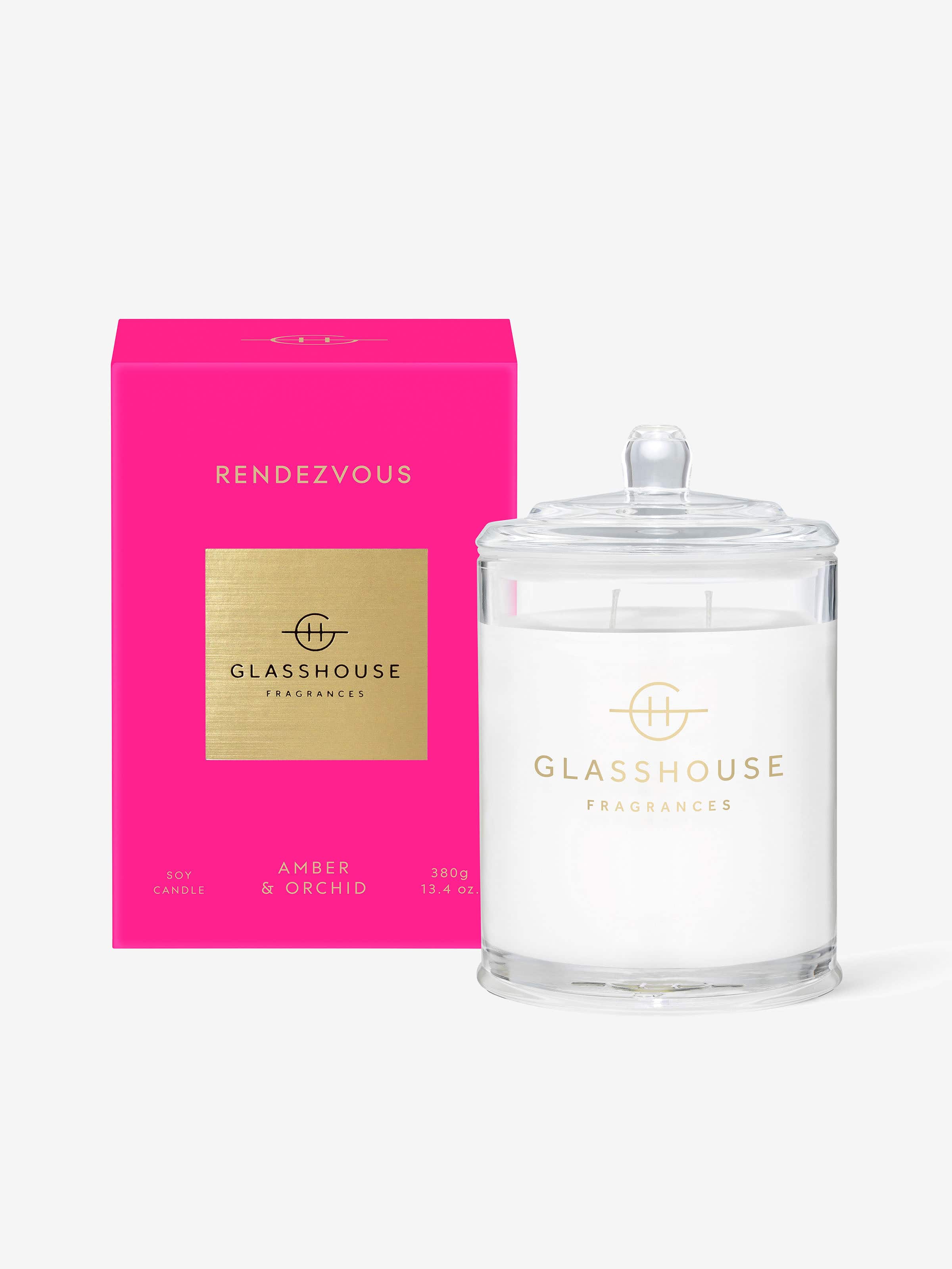 Glasshouse Fragrances Soy Candle 380G