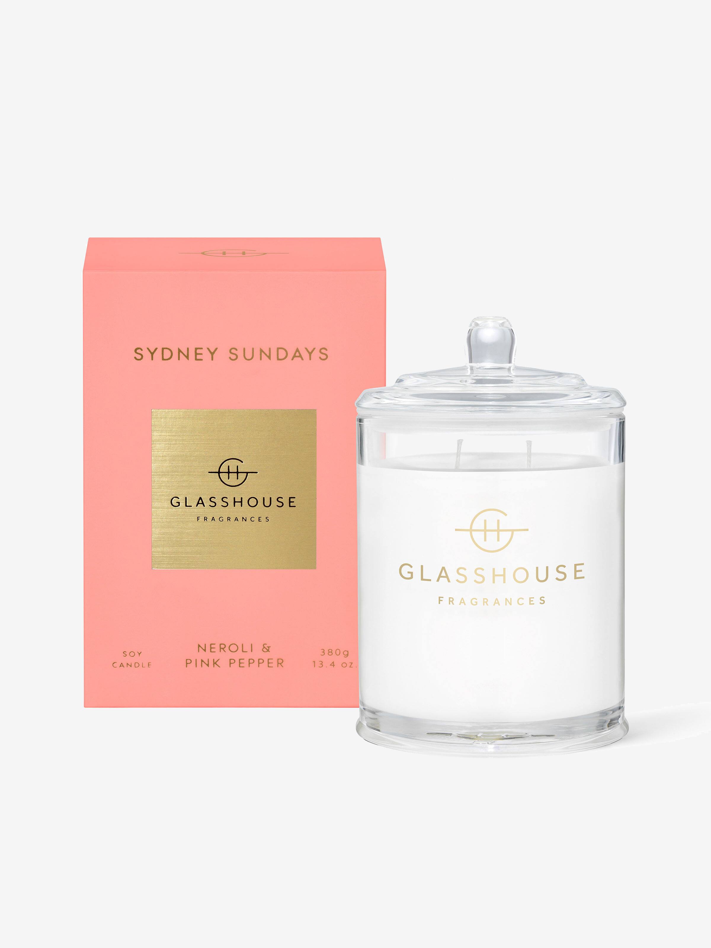 Glasshouse Fragrances Soy Candle 380G