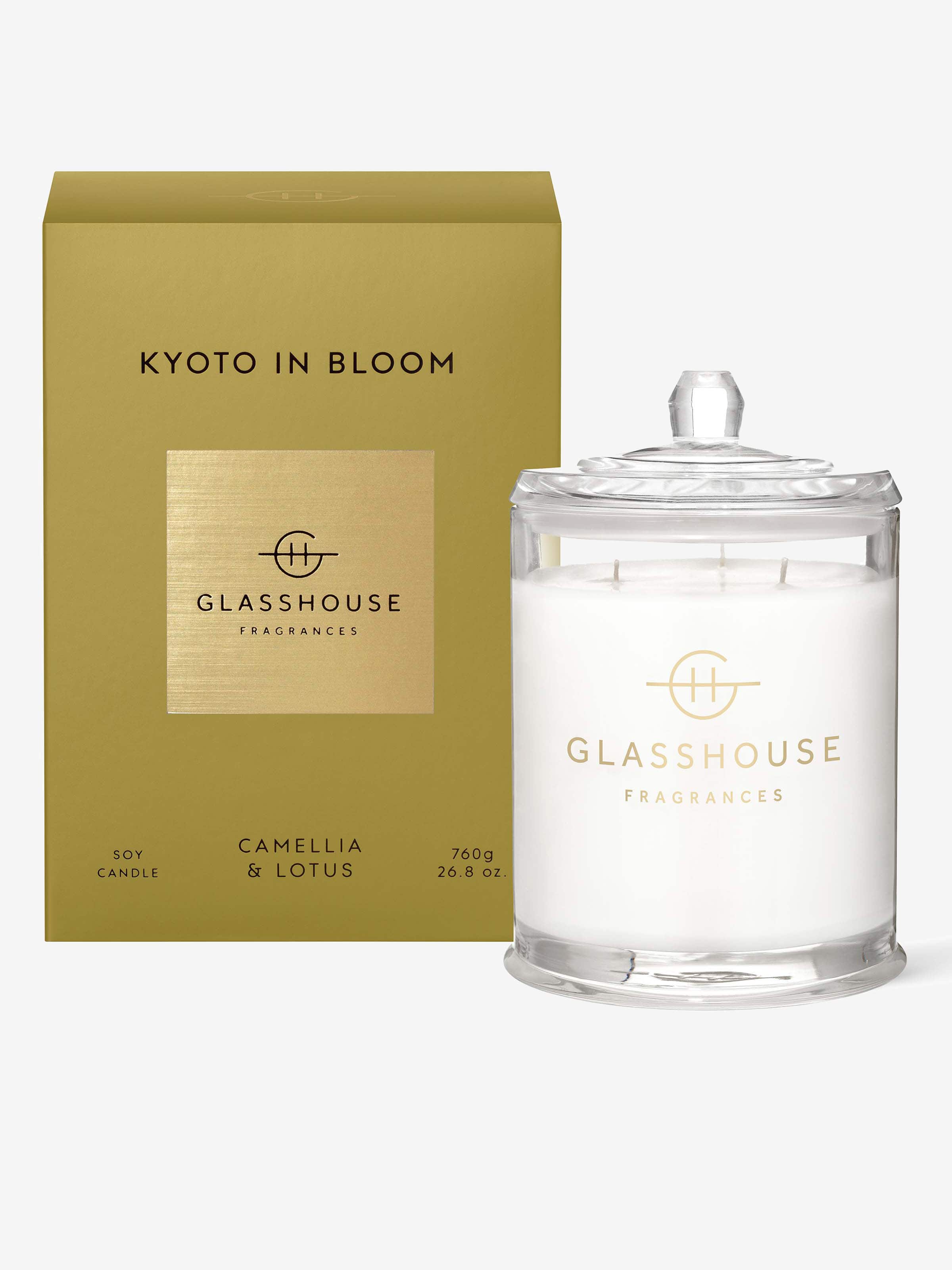 Glasshouse Fragrances Soy Candle 760G