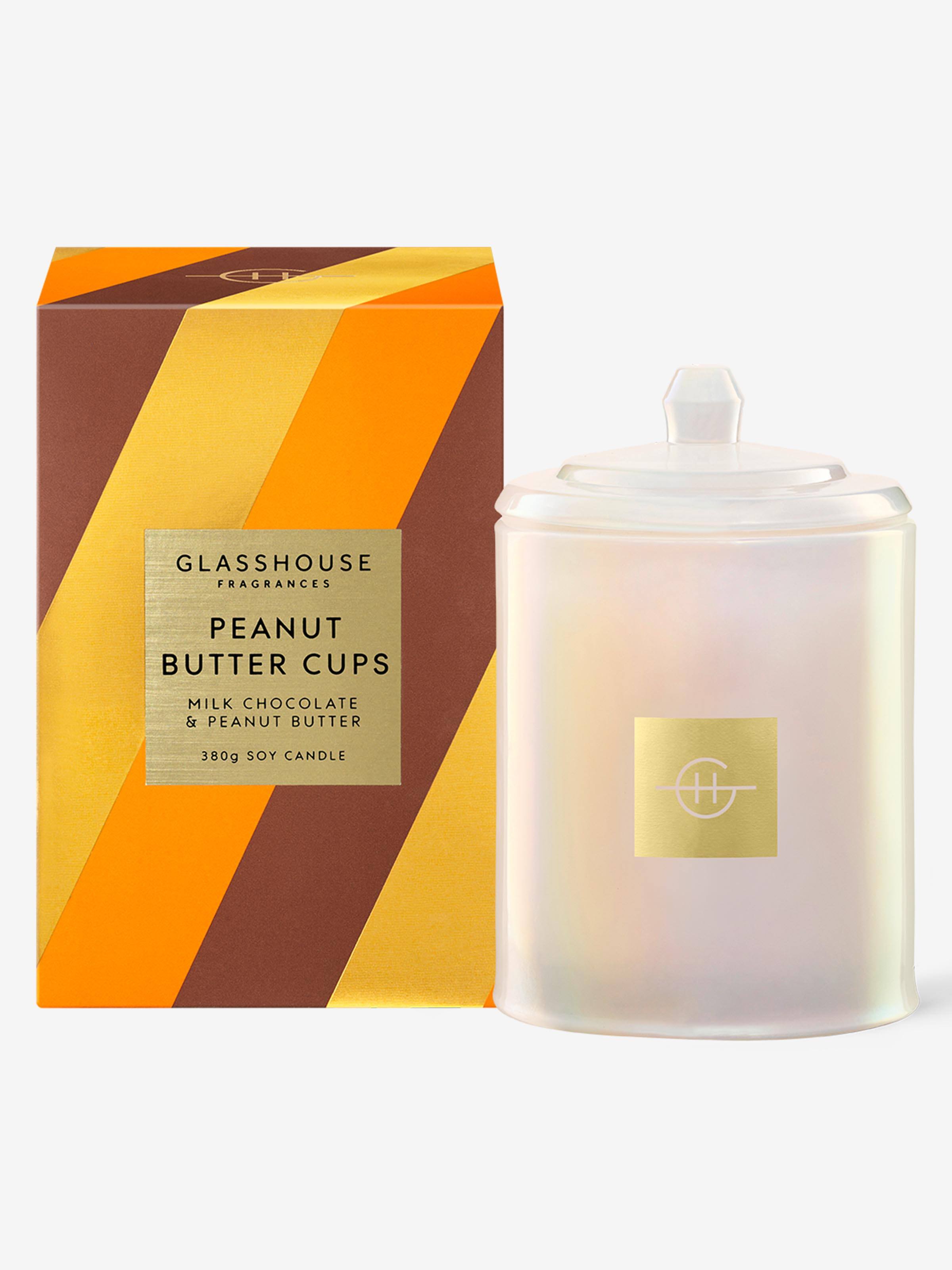 Glasshouse Fragrances Limited Edition Peanut Butter Cups 380G Candle