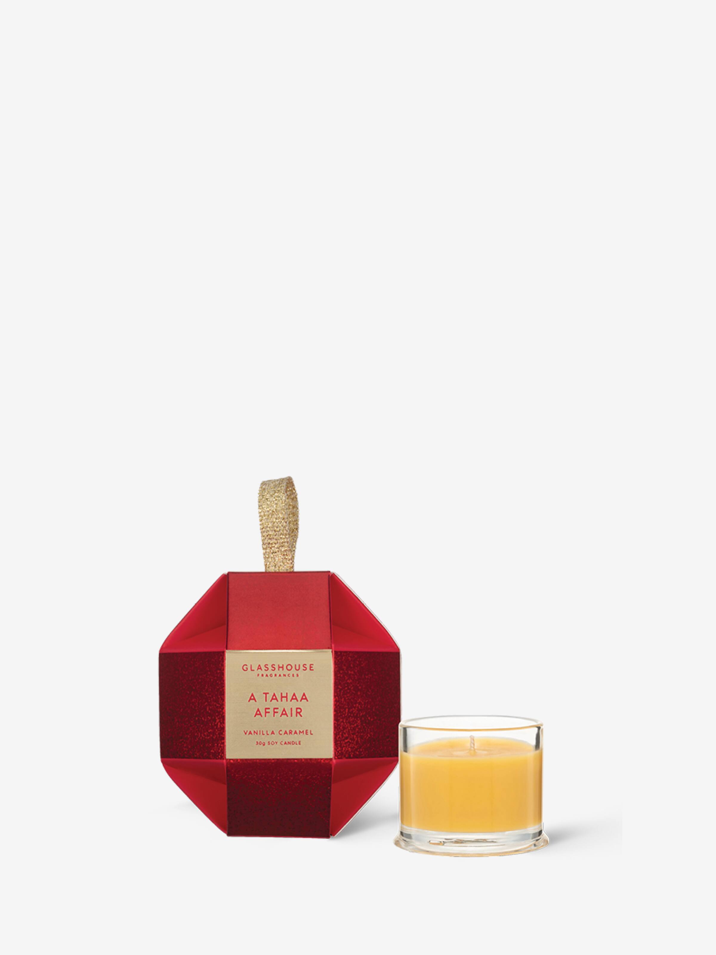 Glasshouse Fragrances Limited Edition A Tahaa Affair 30G Christmas Bauble