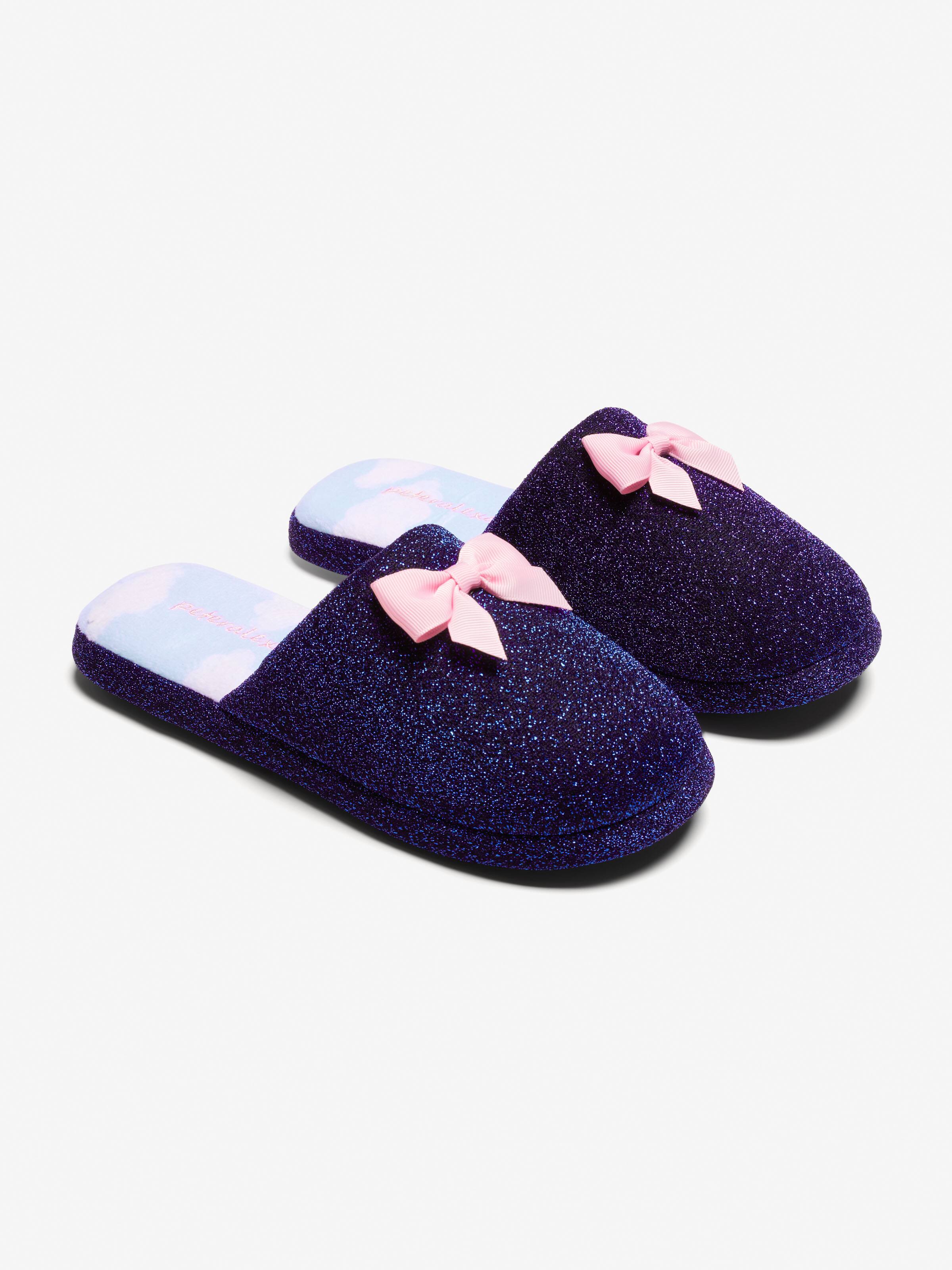Navy Shimmer Scuff