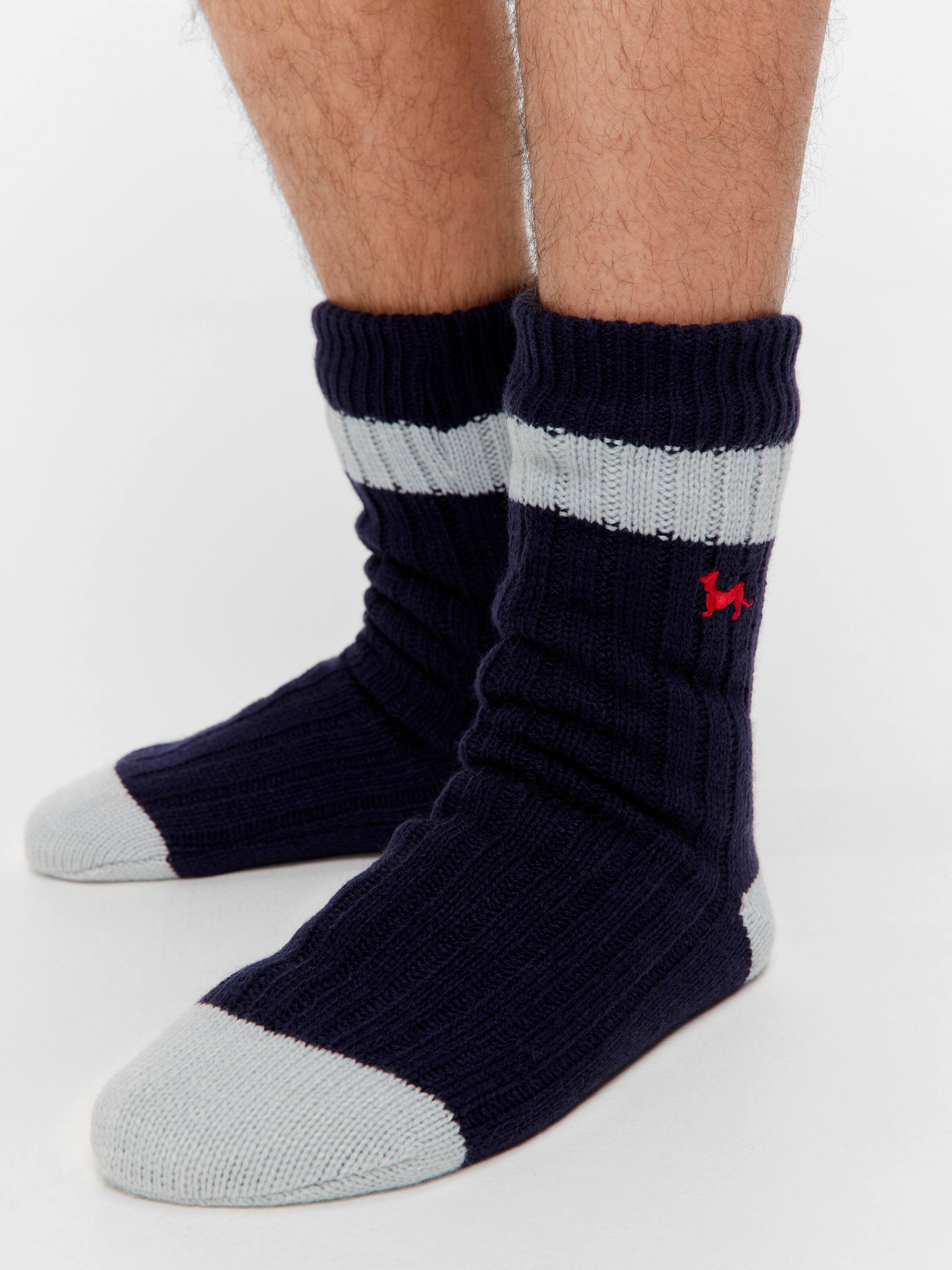 Lined Rib Sock