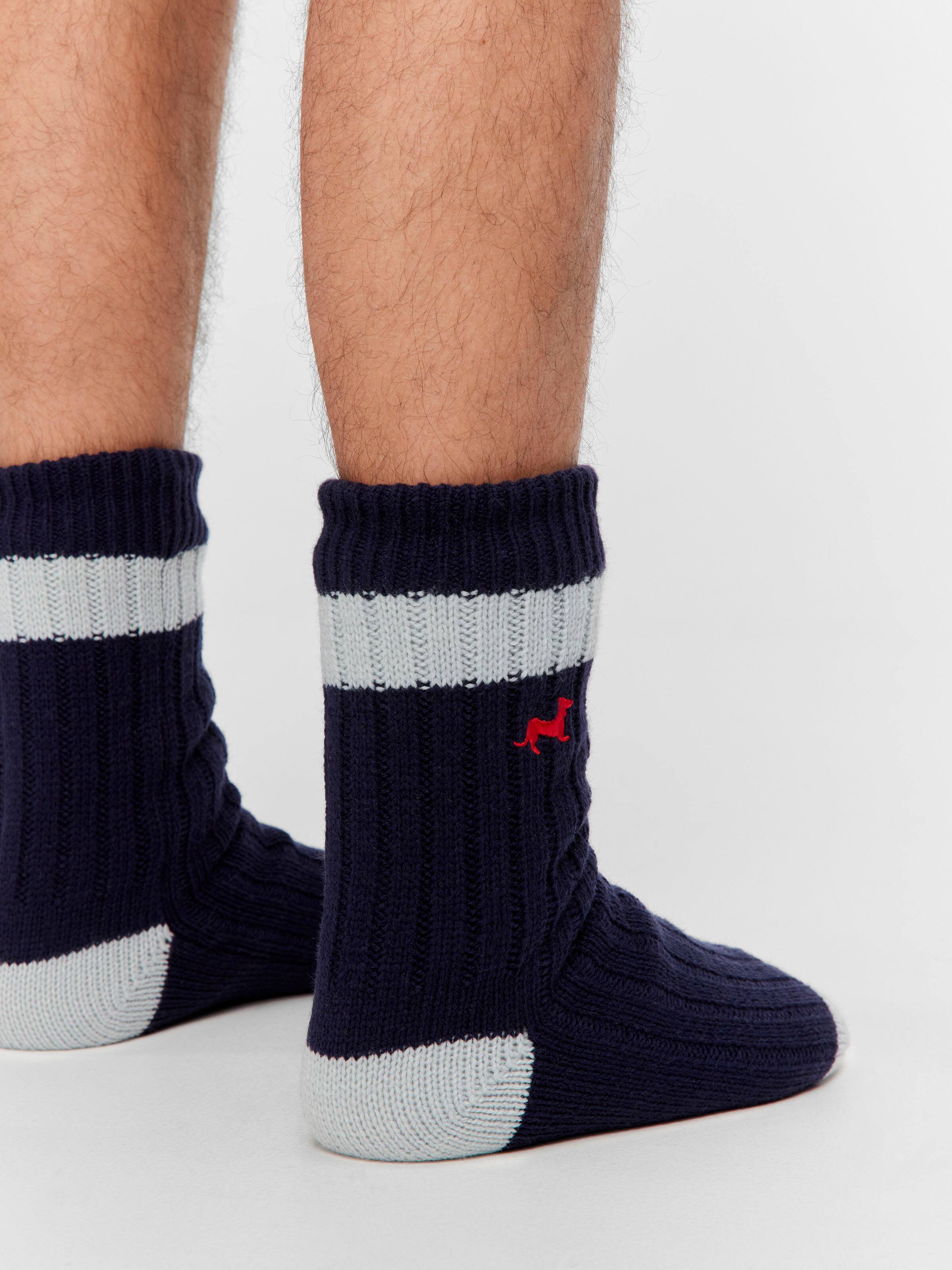 Lined Rib Sock