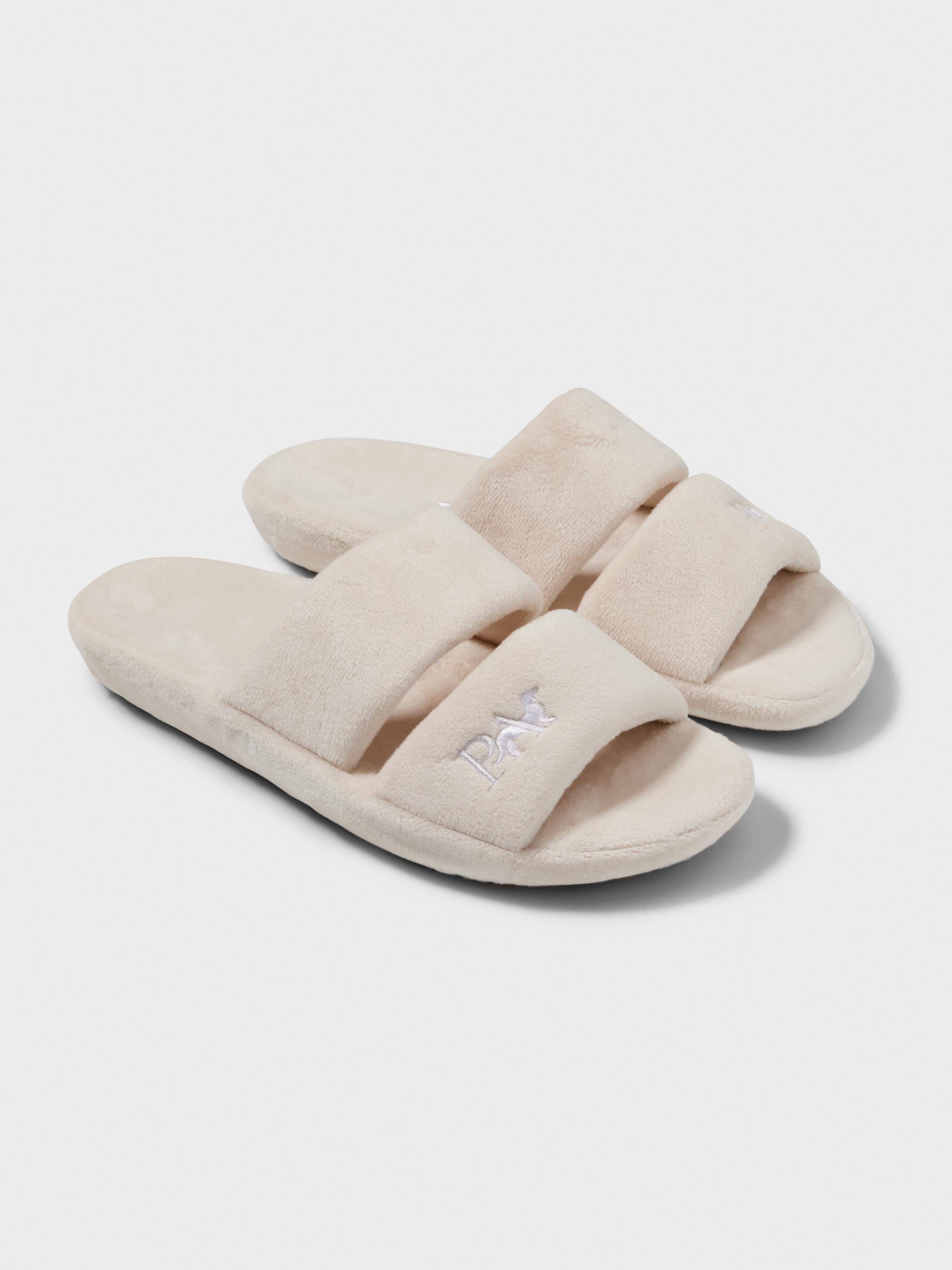 Plush Twin Strap Slide