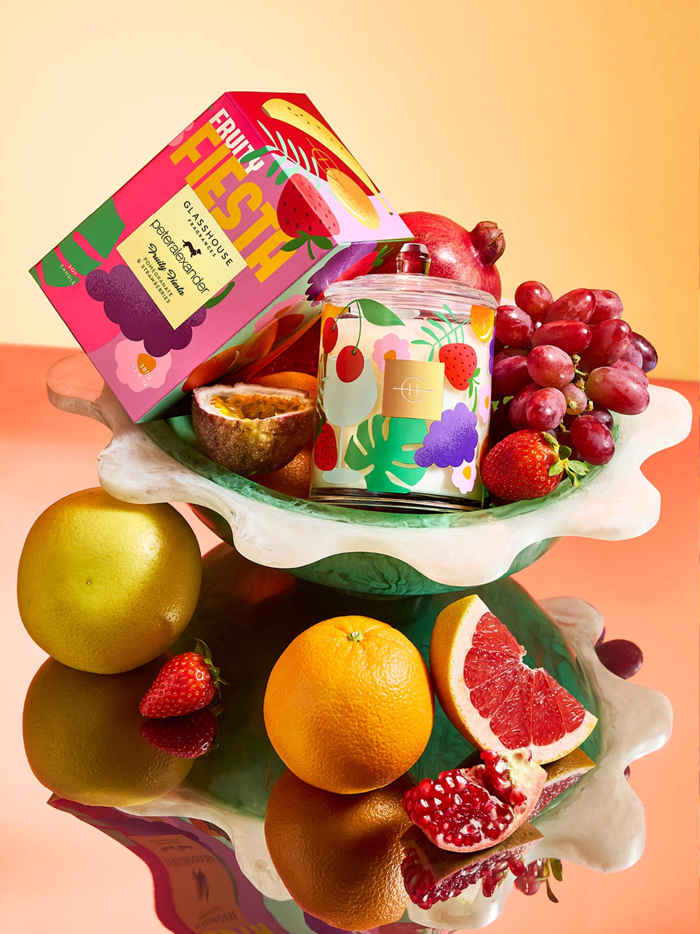 Glasshouse Fragrances Limited Edition Fruity Fiesta 380G Candle