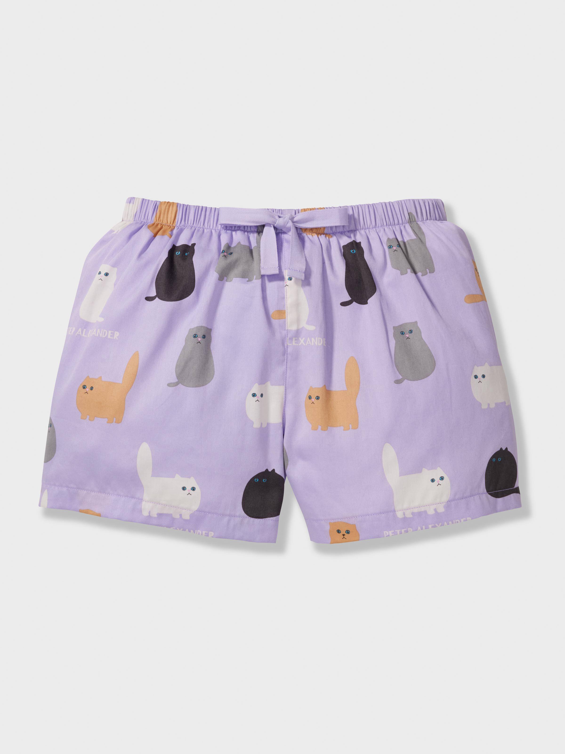 Girls Kitty Short Pj Set