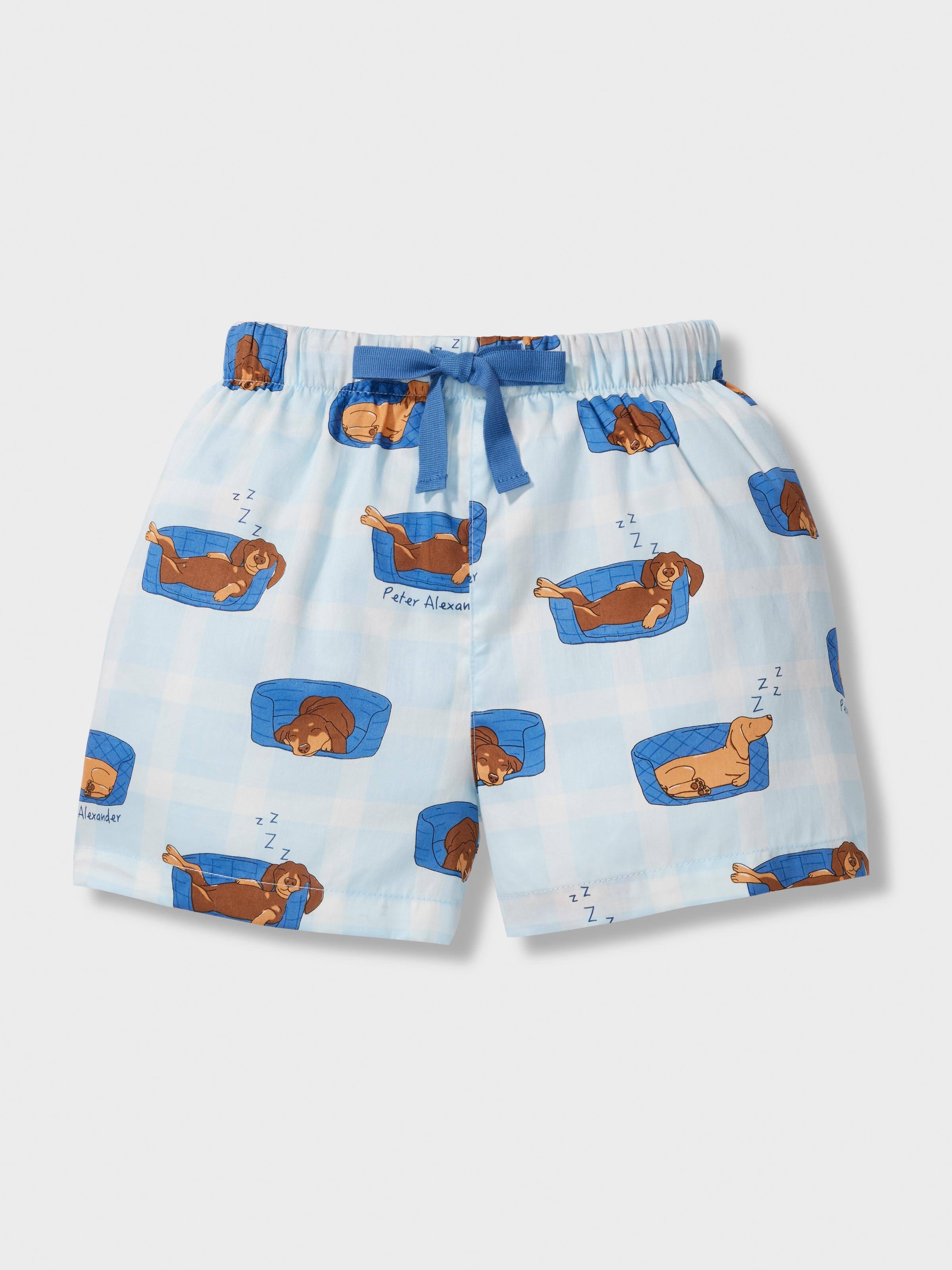 Jnr Boys Sleepy Puppy Short Pj Set