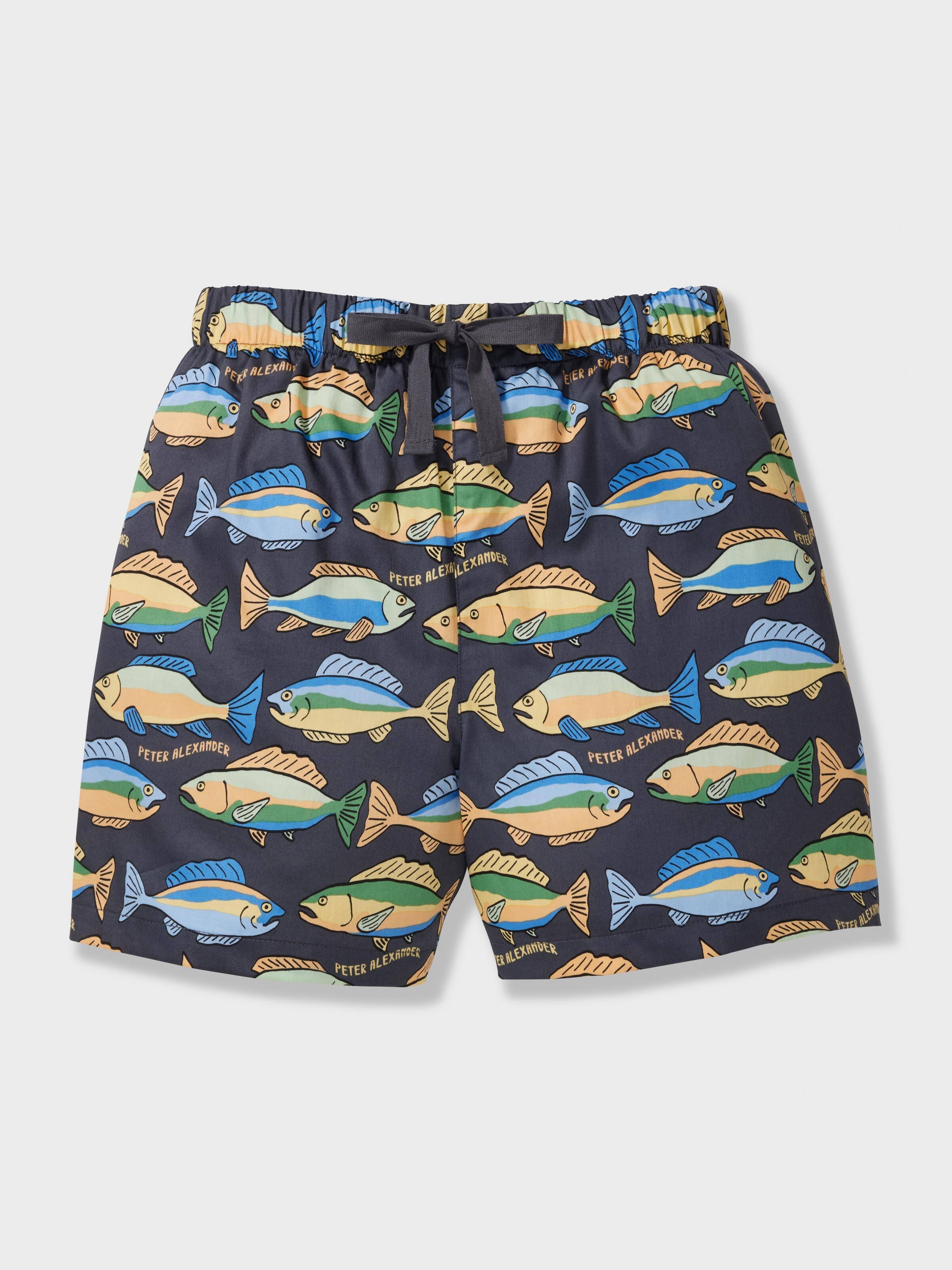 Boys Fishing Short Pj Set