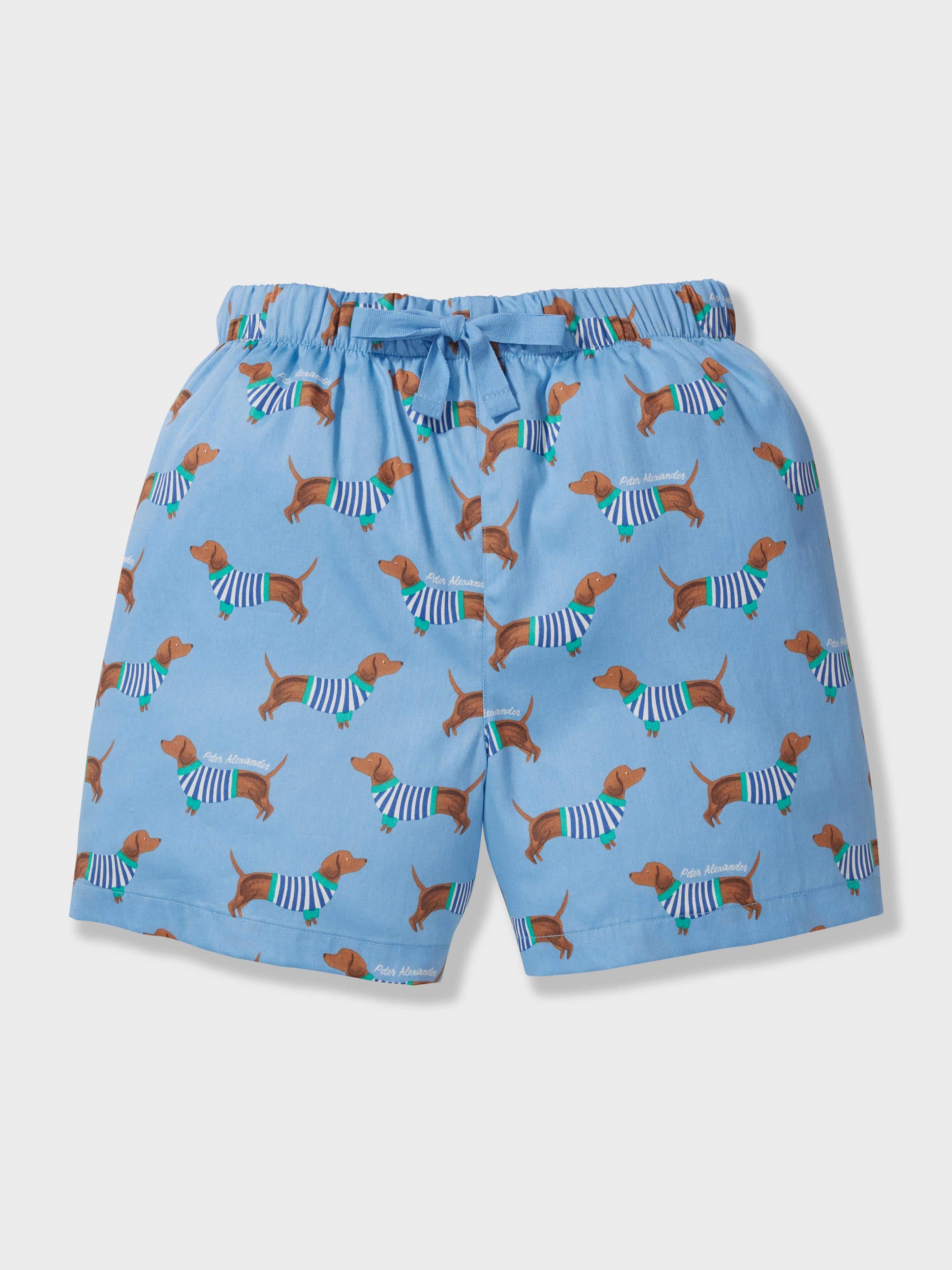 Boys Dachshund Short Pj Set