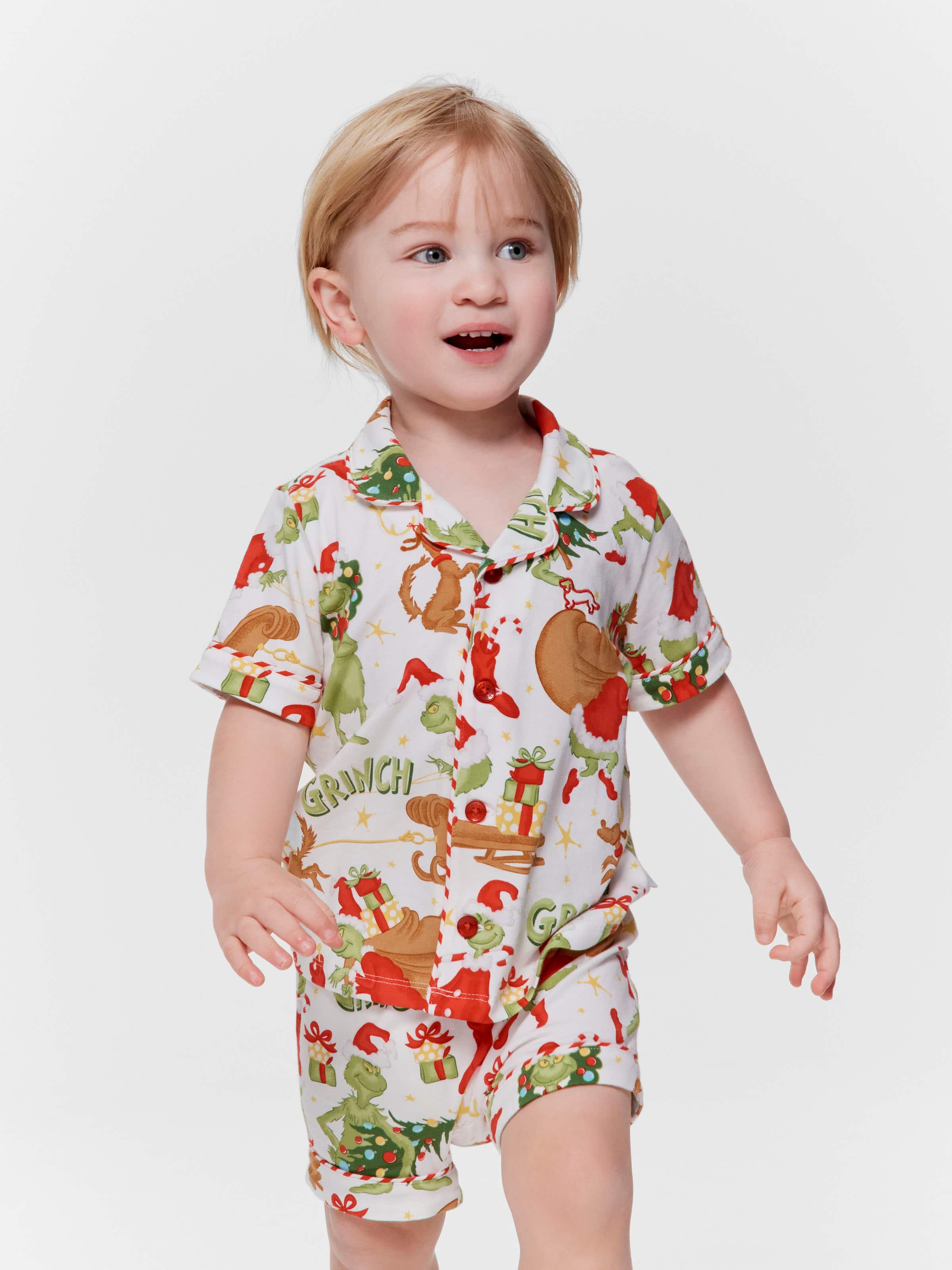 Baby The Grinch Classic Short Pj Set