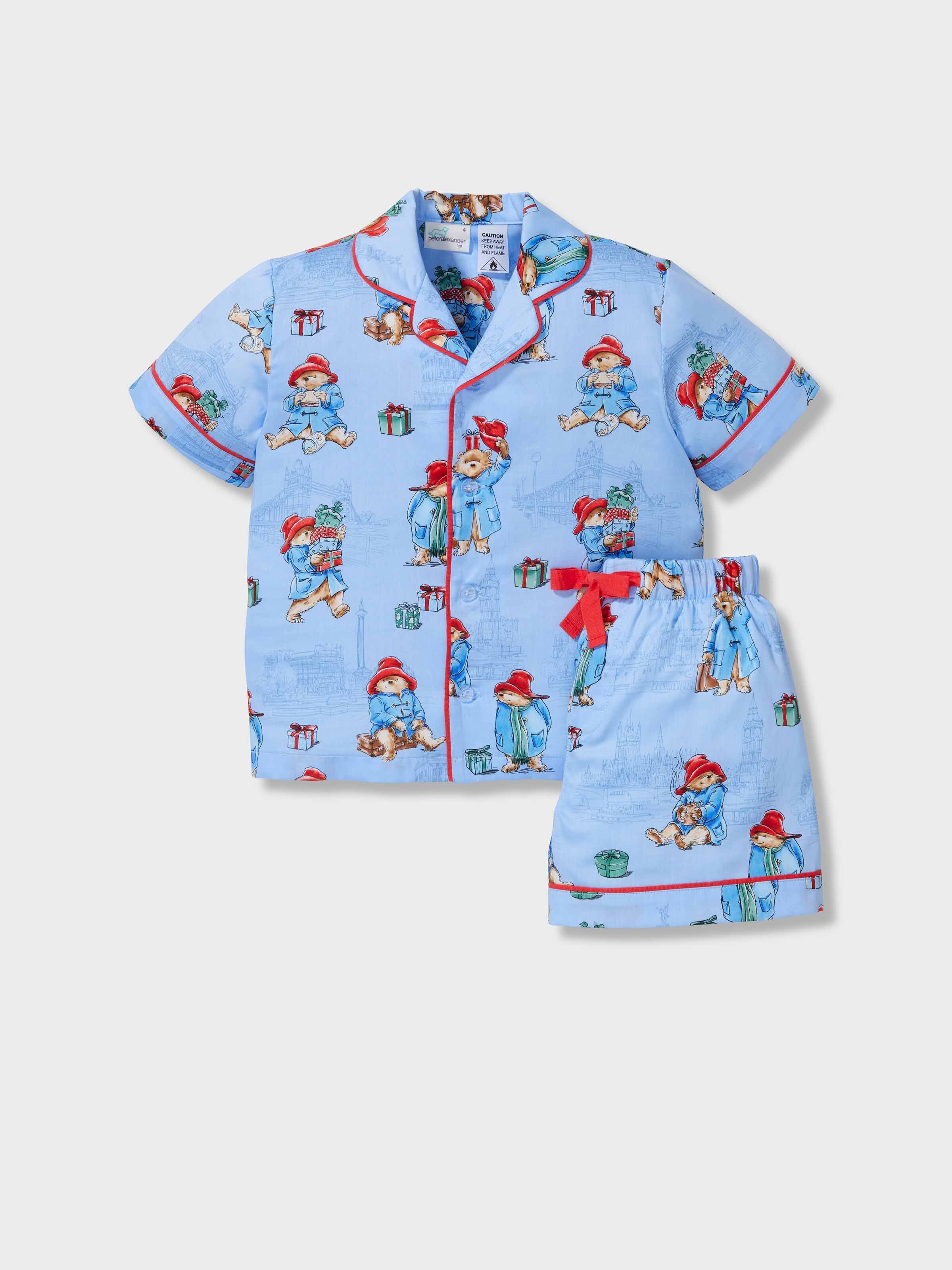 Jnr Kids Paddington 100% Cotton Shortie Pj Set