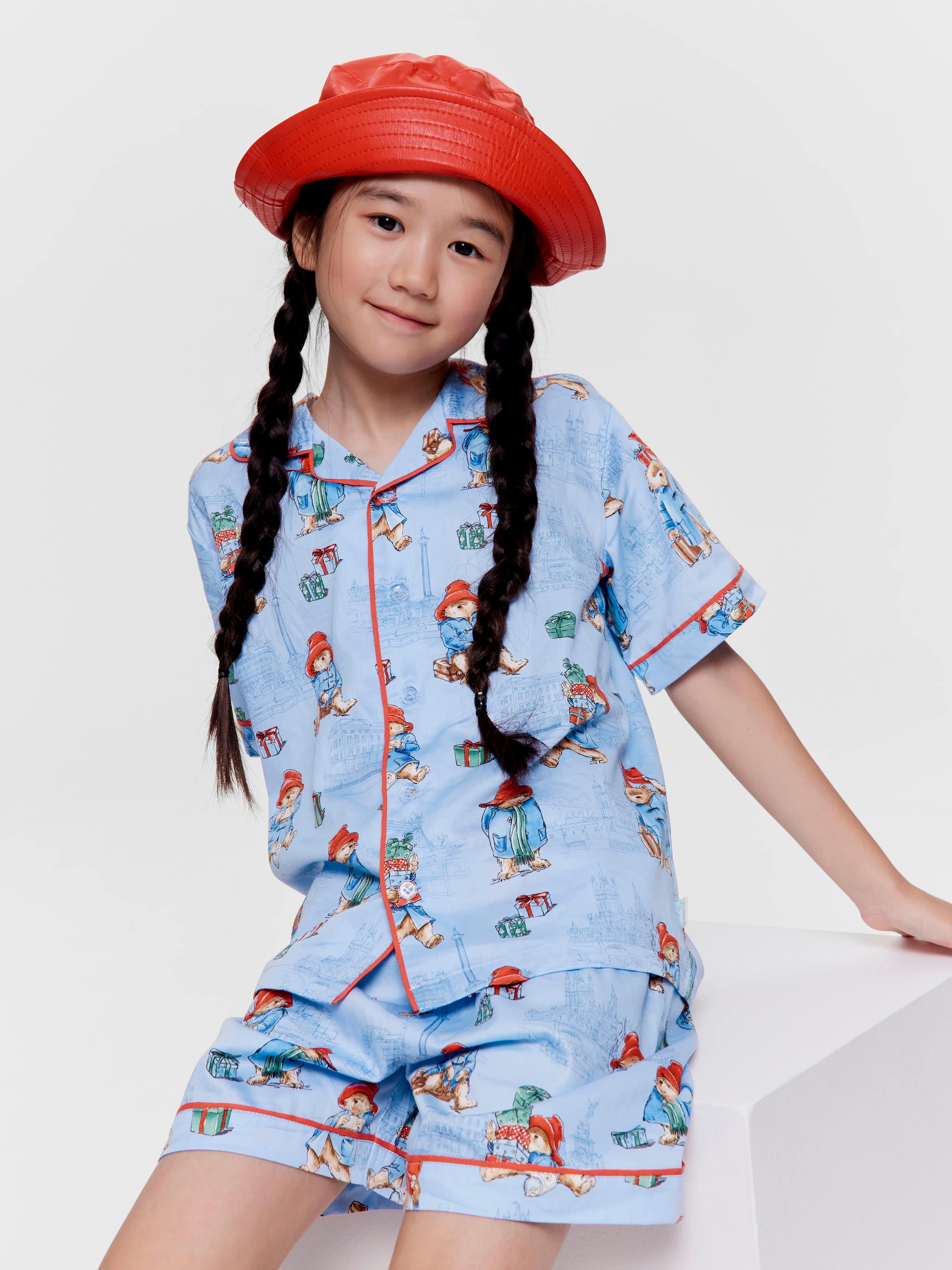 Kids Paddington 100% Cotton Shortie Pj Set