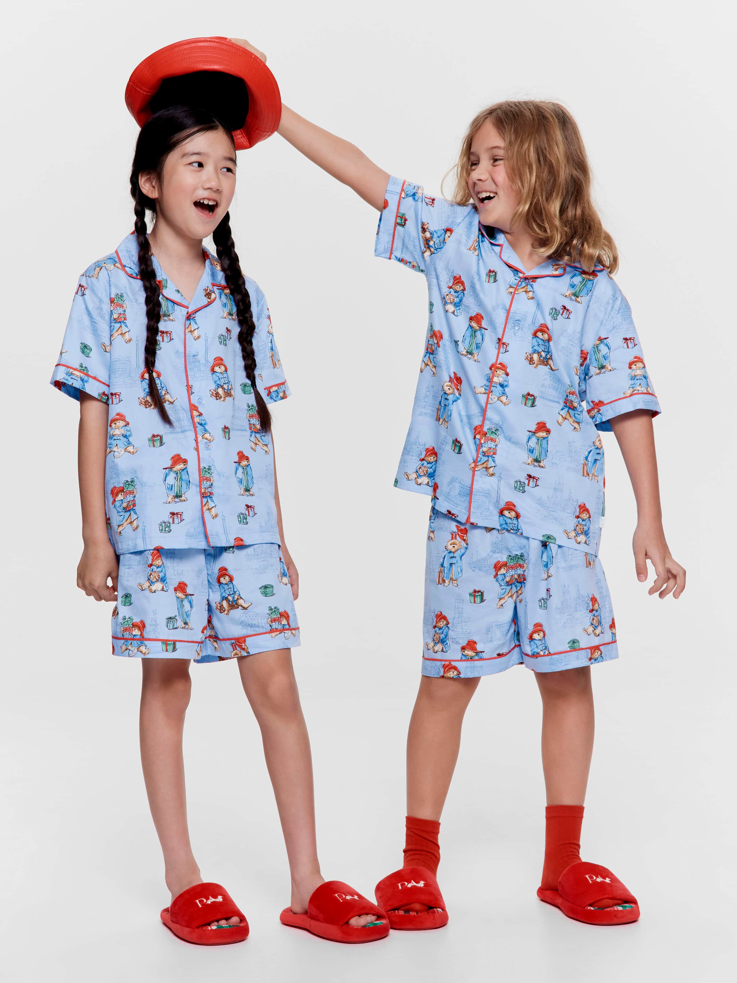 Kids Paddington 100% Cotton Shortie Pj Set