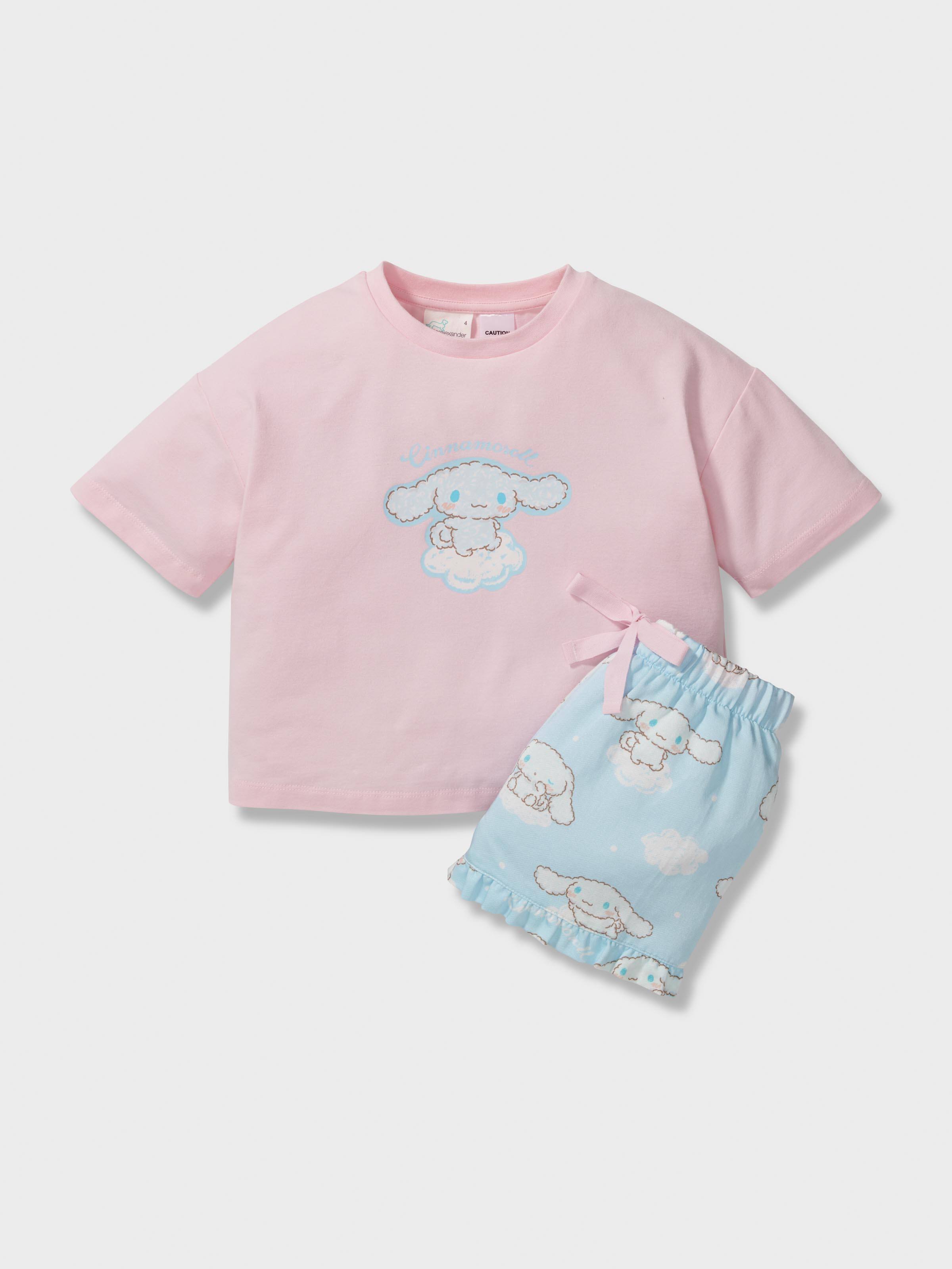 Girls Cinnamoroll Short Pj Set