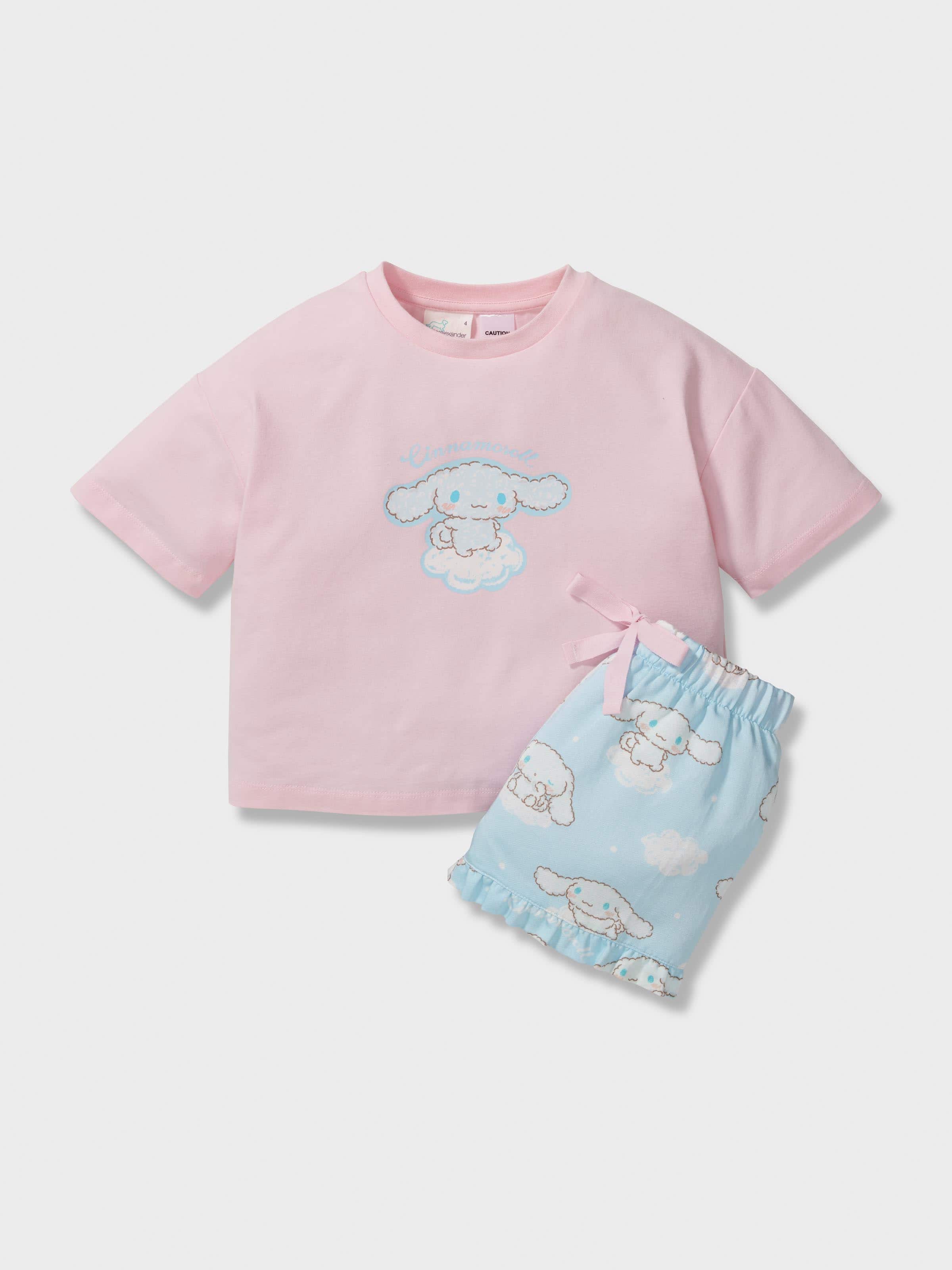 Girls Cinnamoroll Short Pj Set