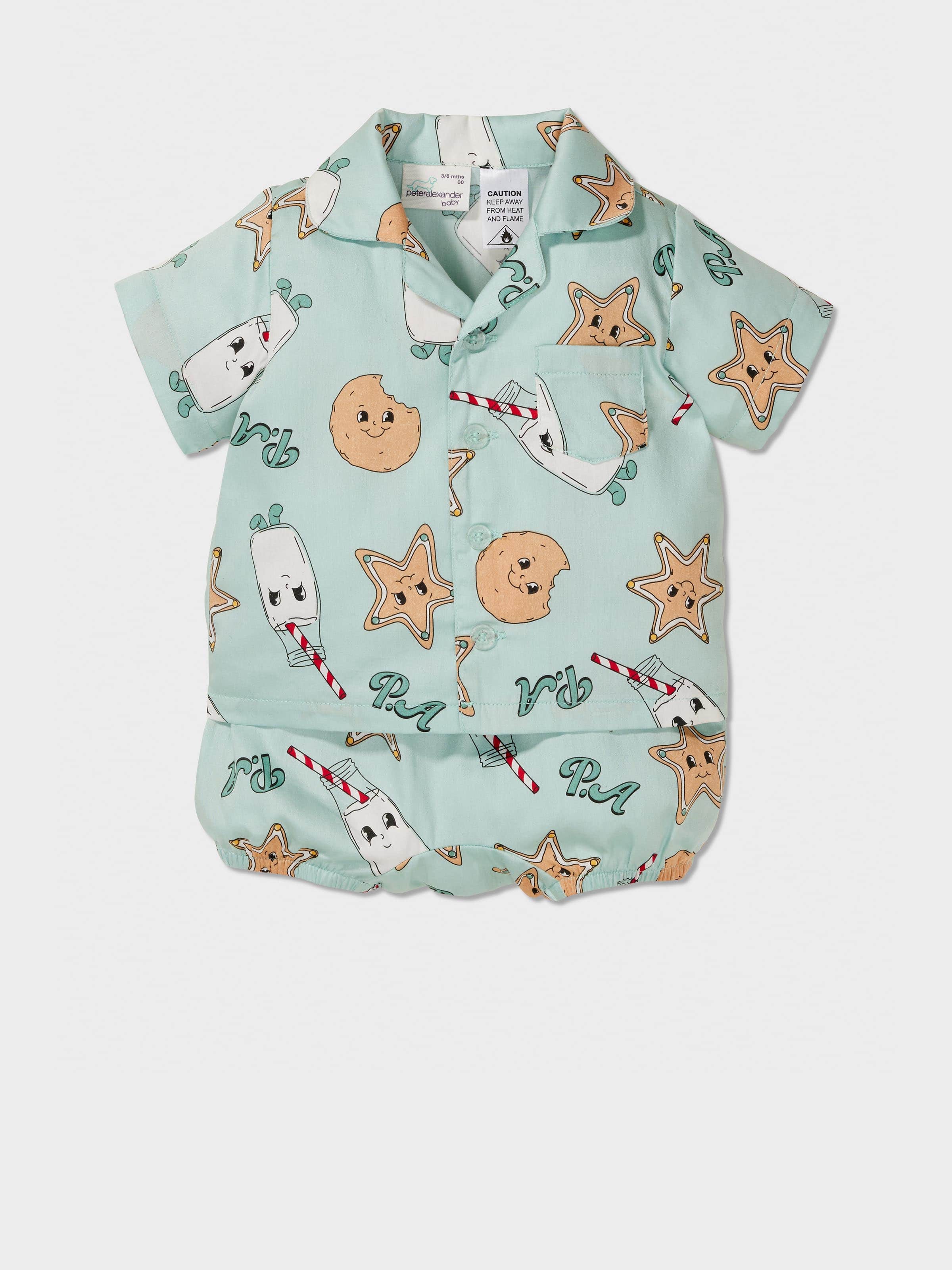 Baby Milk & Gingerbread Classic Pj Set