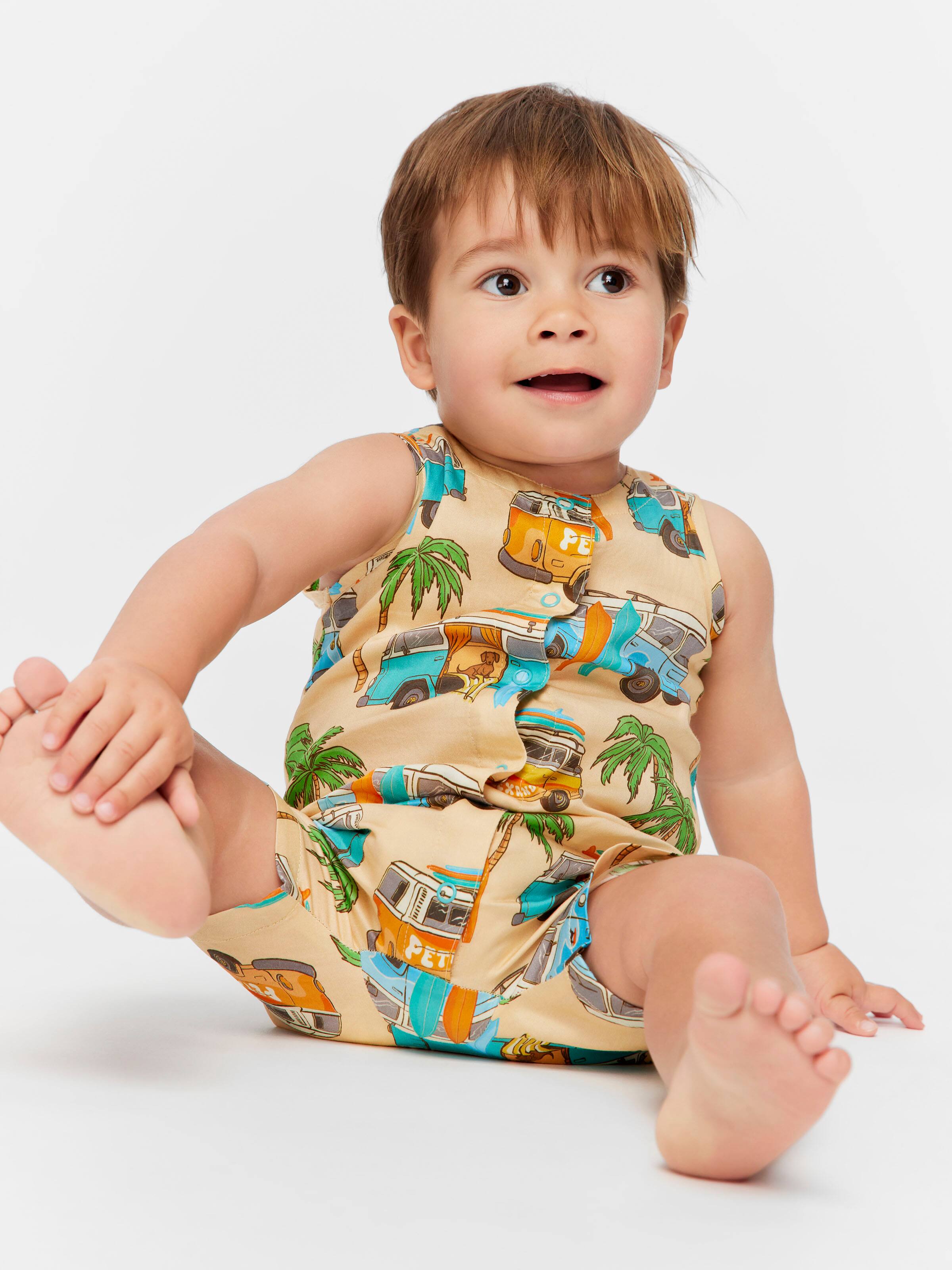 Baby Surfer Romper