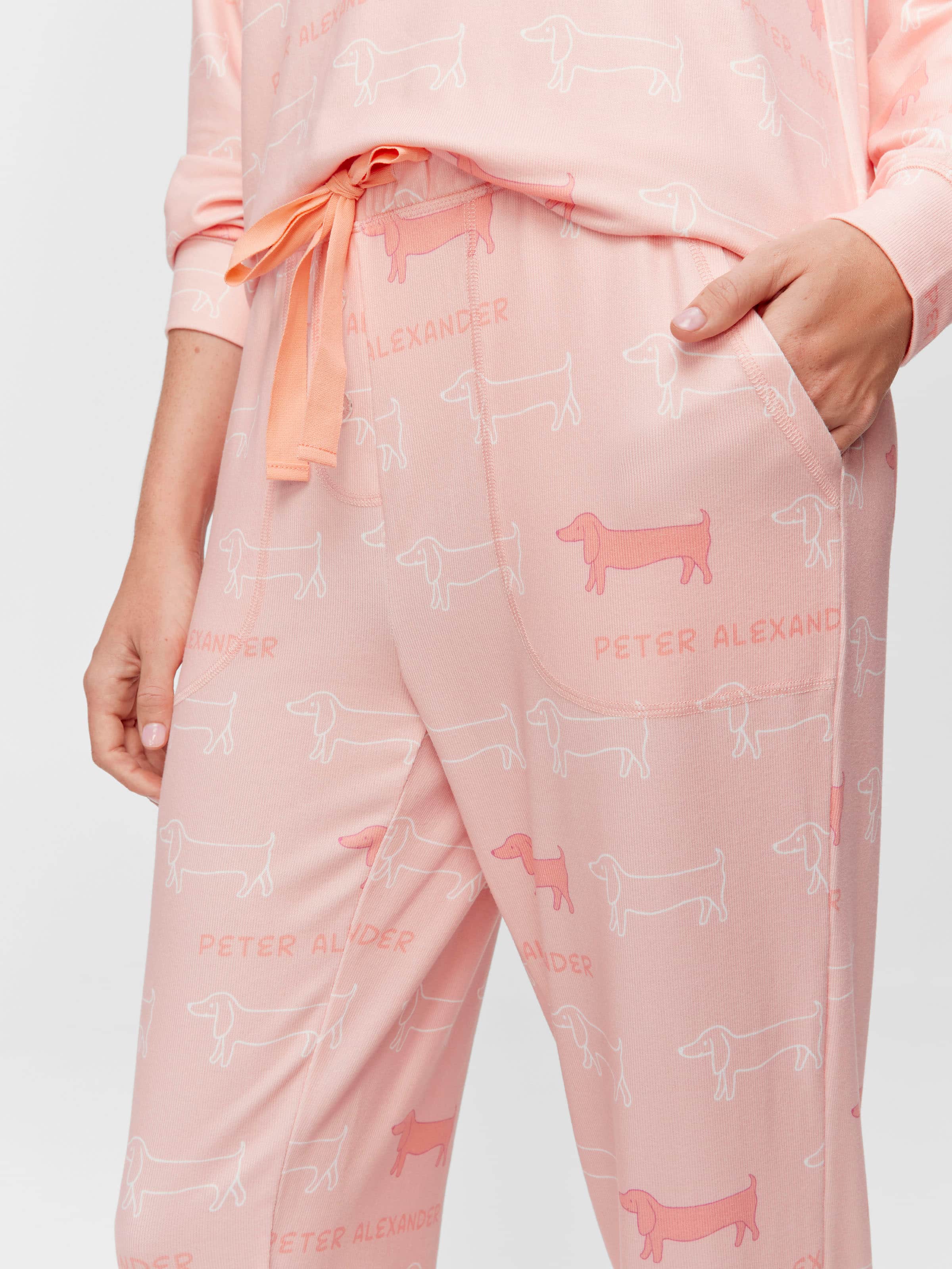 Plush Peach Penny Easy Pj Pant