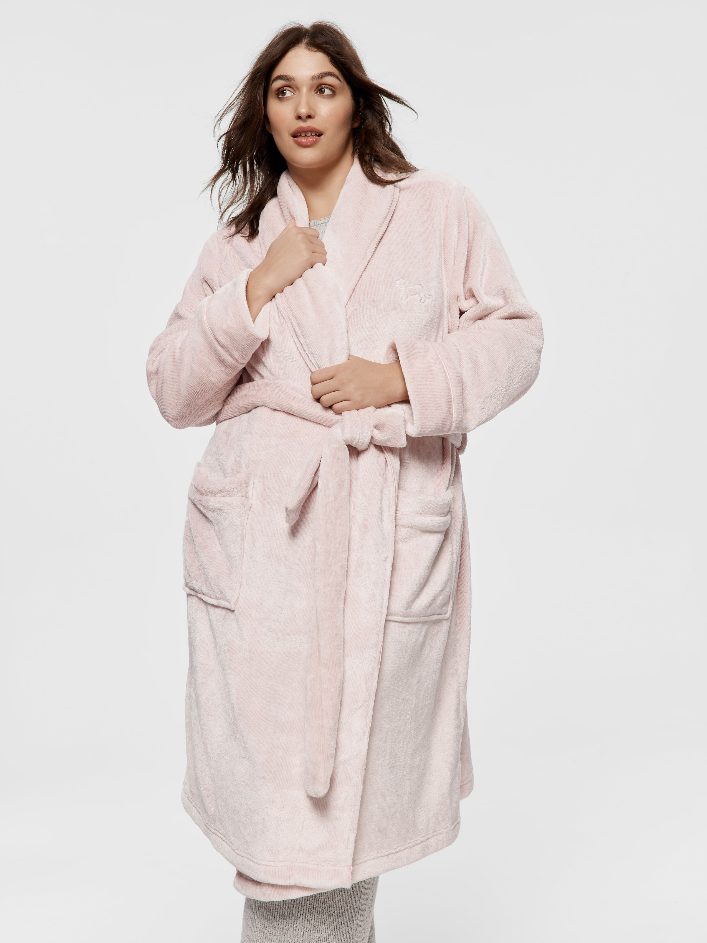 P.A. Plus Pink Stripe Fashion Gown