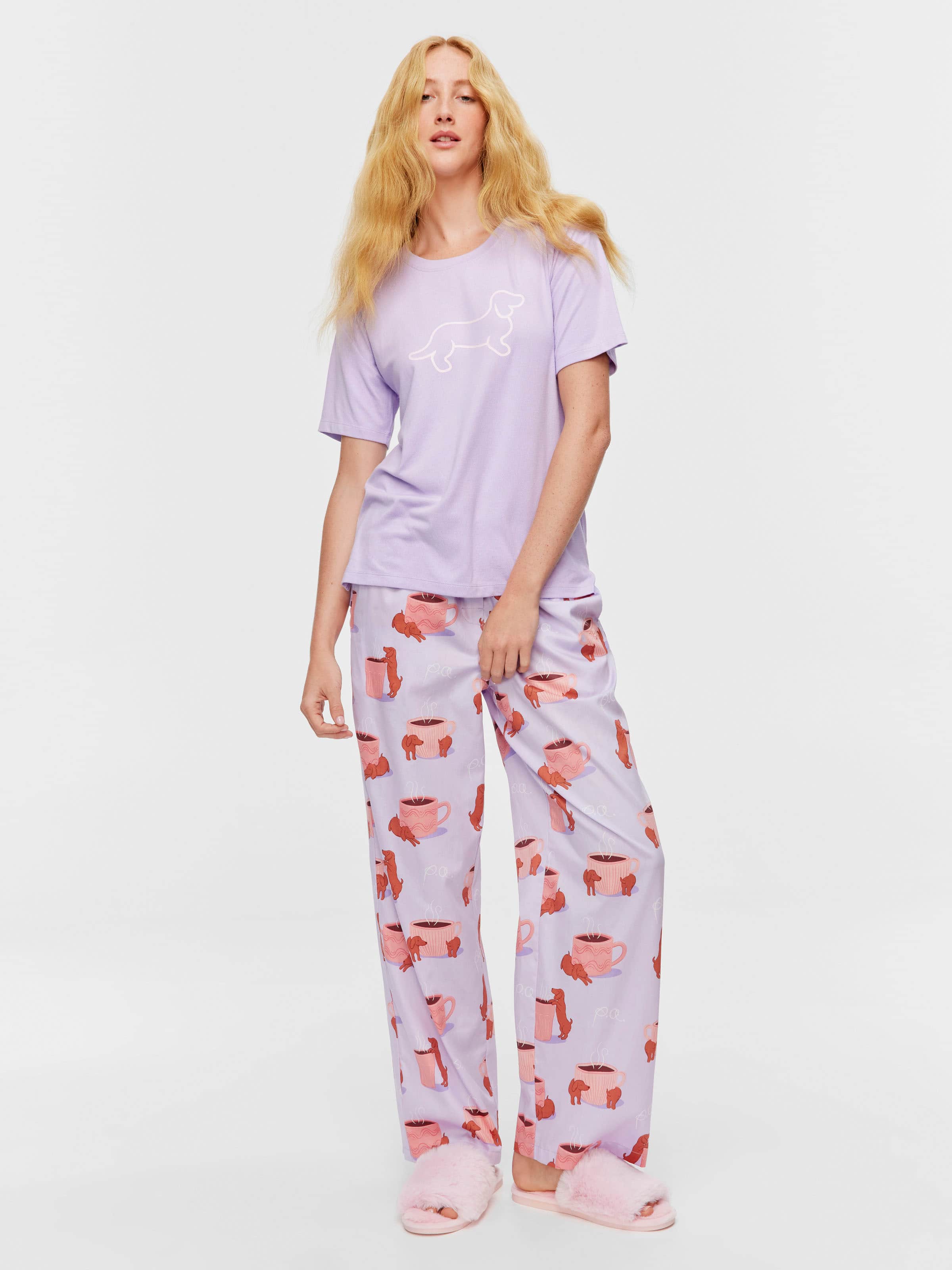Lilac Logo Plush Tee