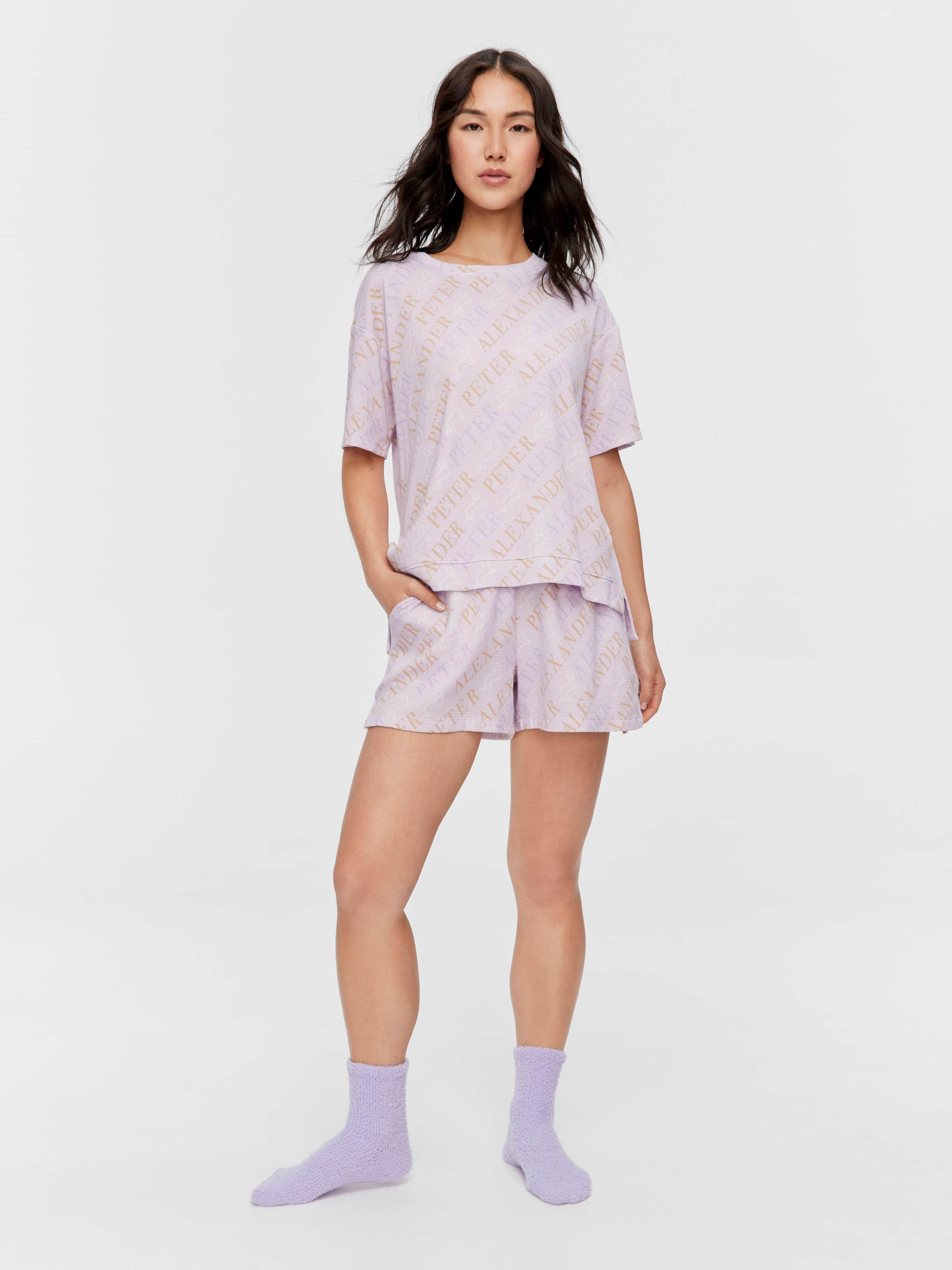 Waffle Logo Oversized Tee